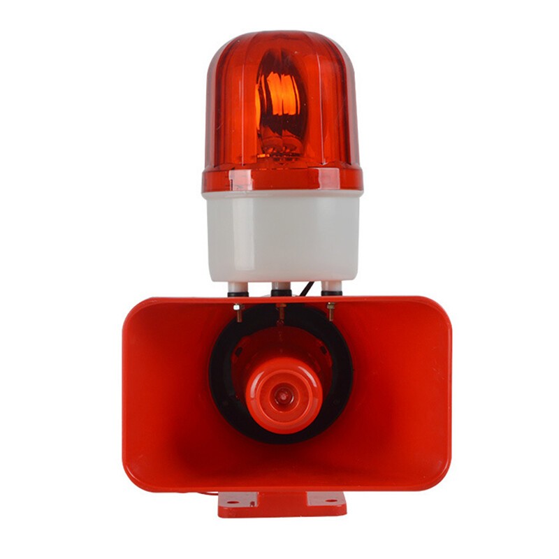 Audio-Visual Electronic Alarm Fire Safety Waterproof Alarm Safety Alarm System