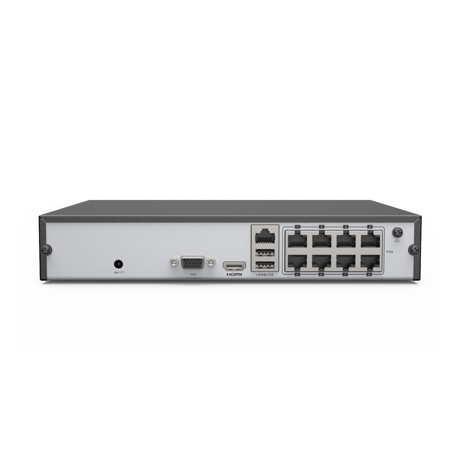 ANNKE 8CH 6MP NVR IP Video Recorder for Security POE Surveillance System H.265+