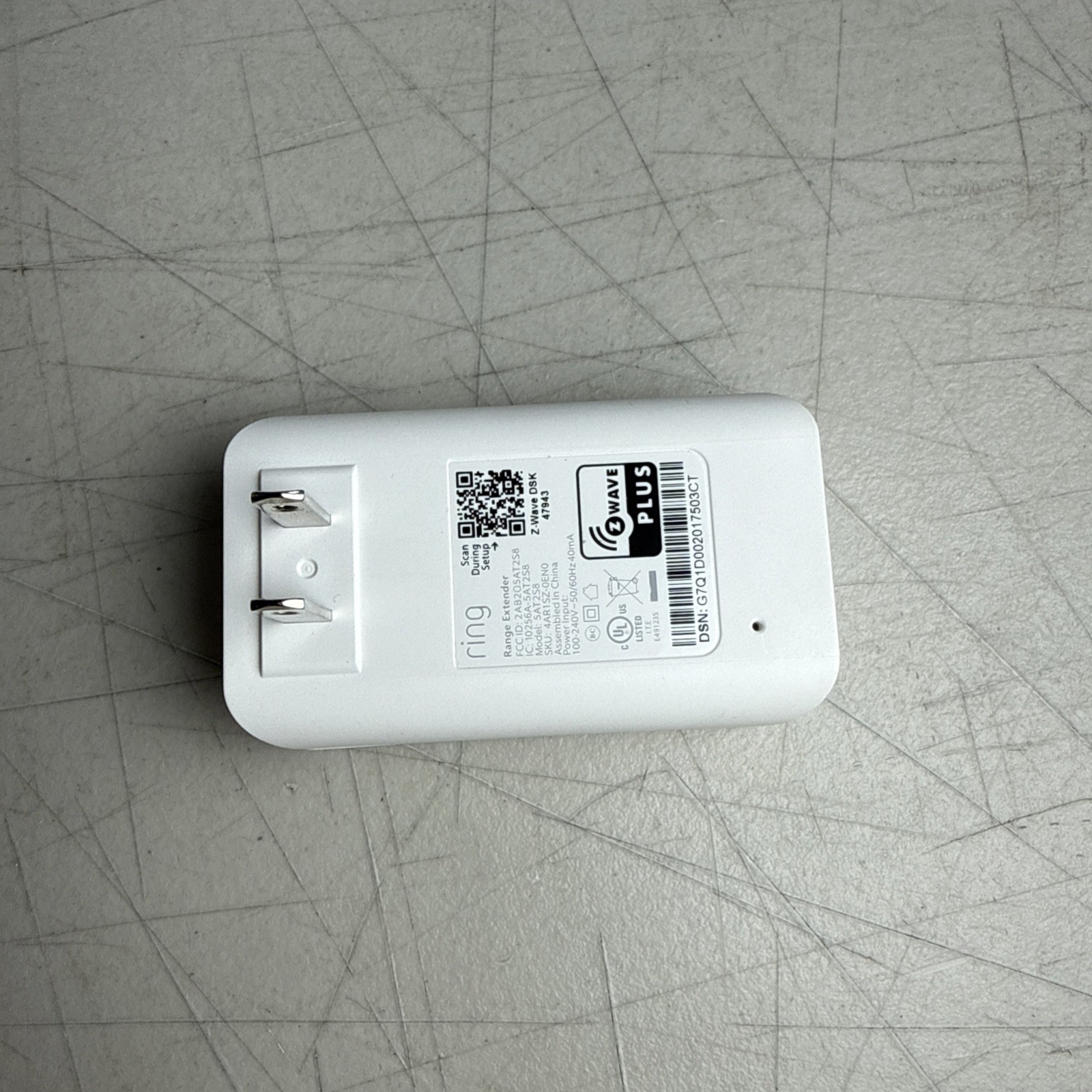 Ring Alarm Range Extender (2nd Gen) – White