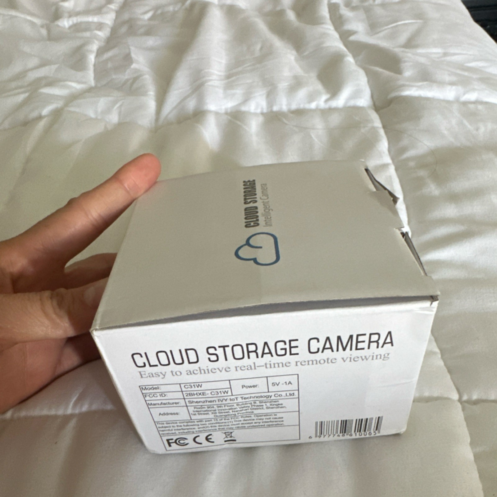 Shenzhen IVY IoT Wireless IP/Network Surveillance Camera C31W Wi-Fi