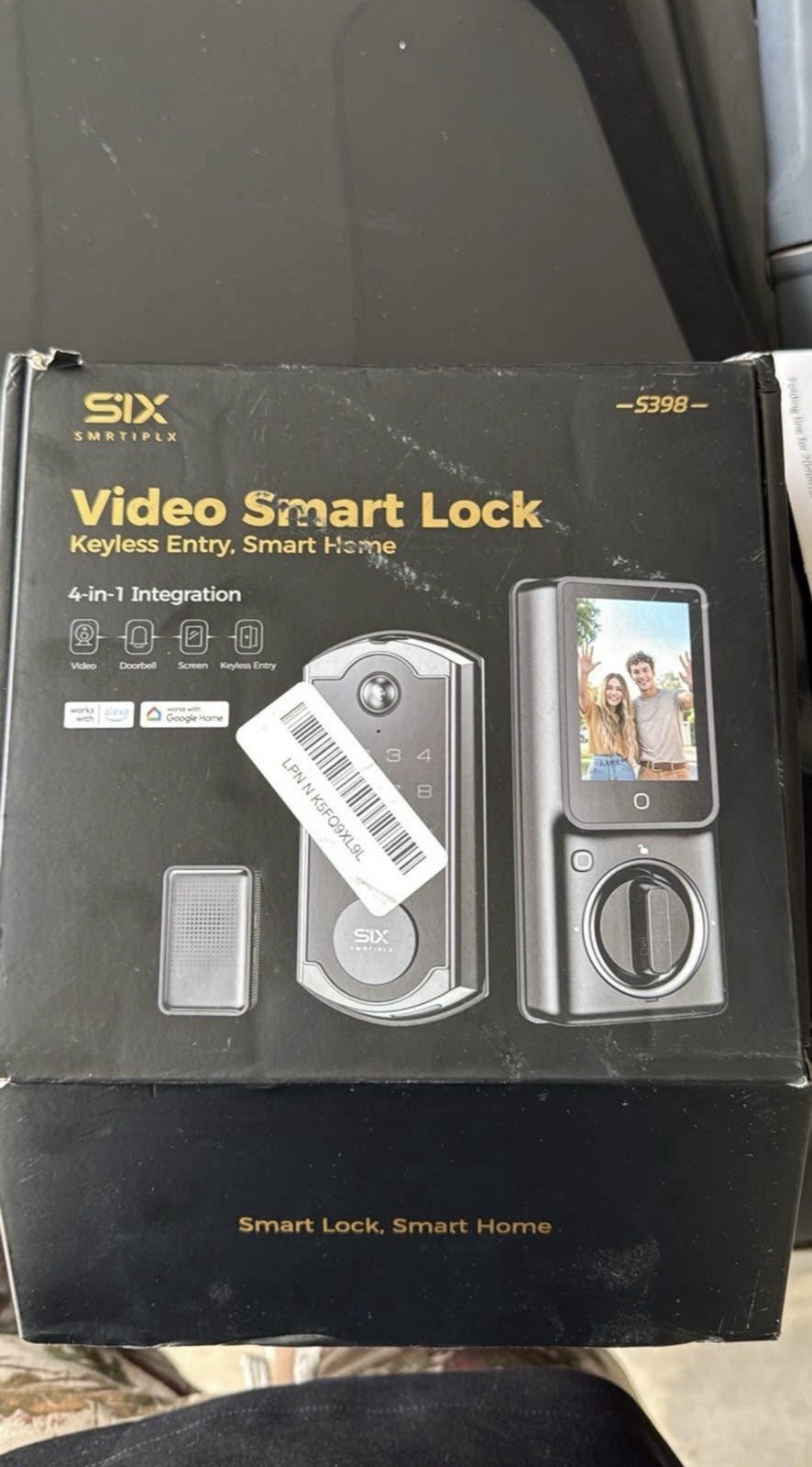 Front Door Lock Security Camera Home Safety