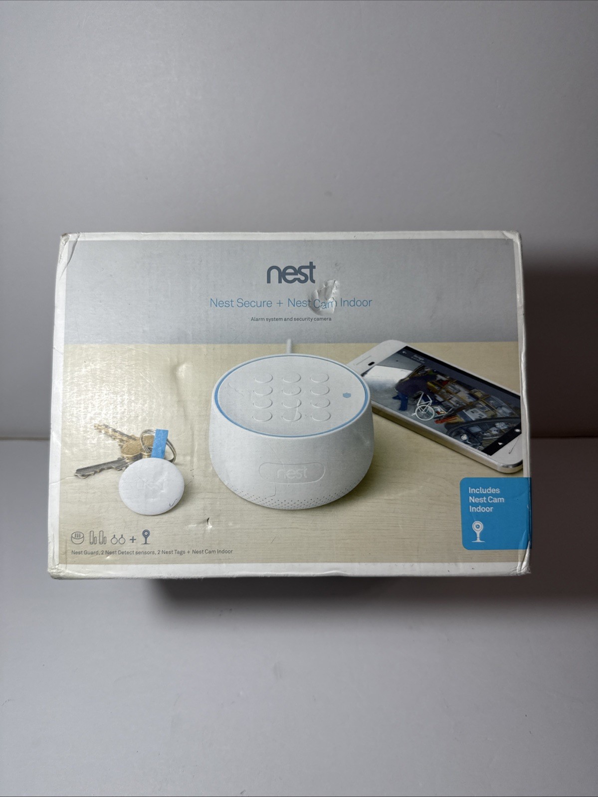 Google Nest Secure Smart Alarm System Google Nest Cam Indoor Wired Security New
