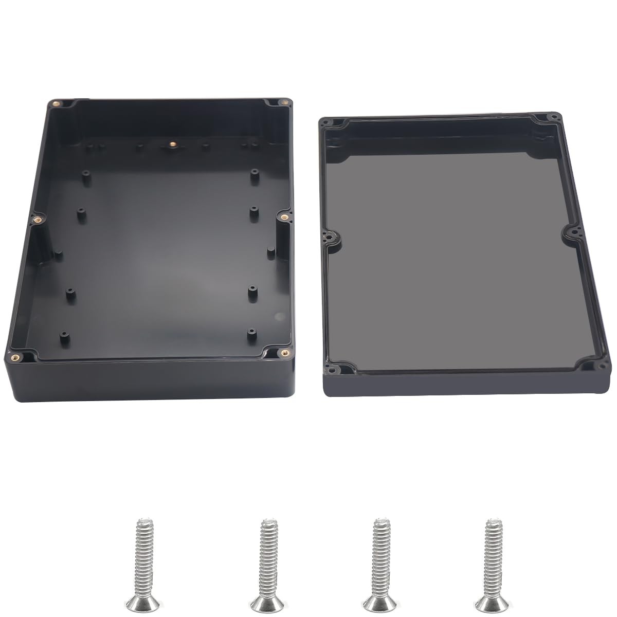 Otdorpatio Outdoor Waterproof Junction Box IP67 10.4“x7.2”x2.4“, Black