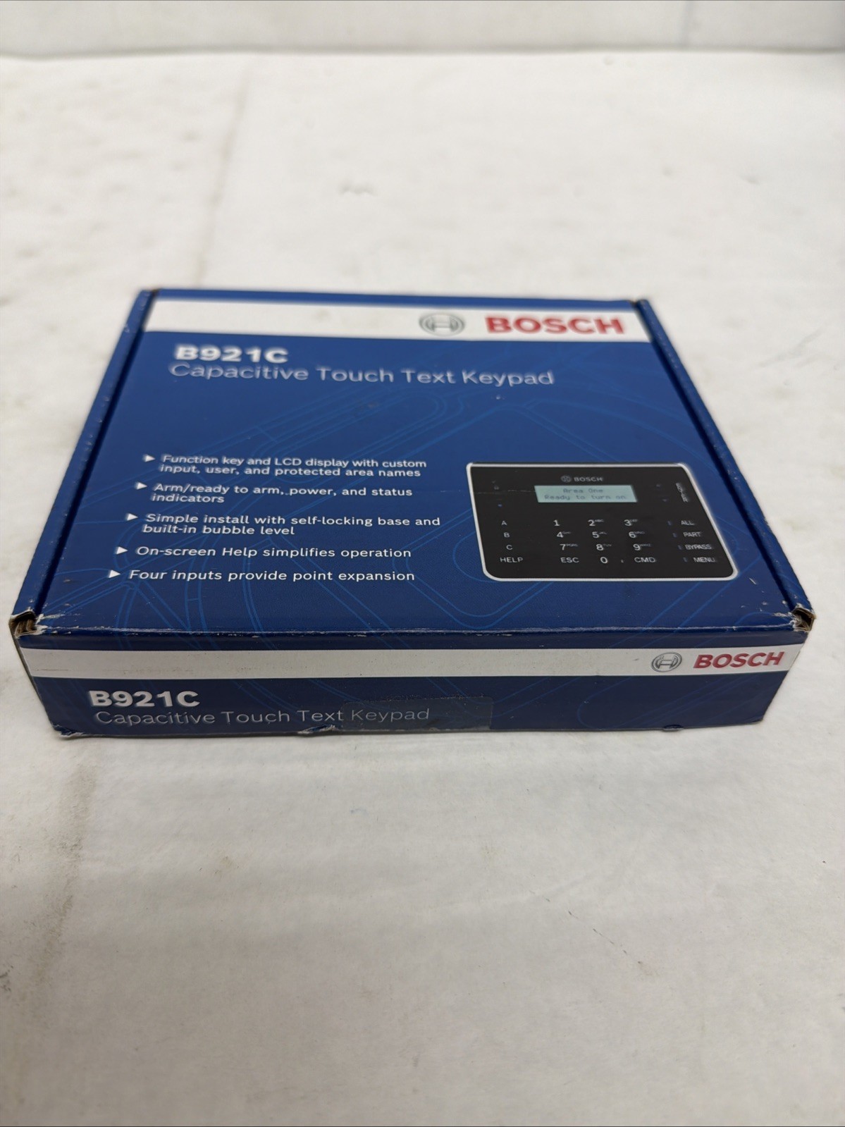 Bosch B921C Capacitive Touch Text Keypad – Factory Sealed (C1)