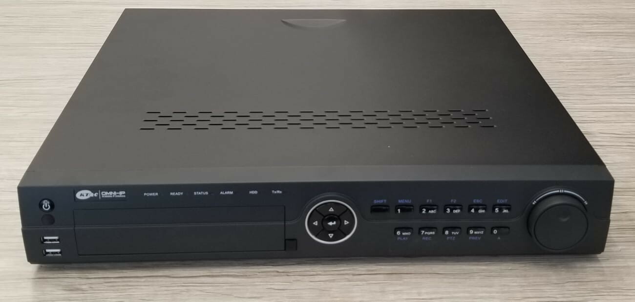 16 Channel NVR Supports IP Cameras upto 5MP 200 Watts, HDMI VGA CVBS Views