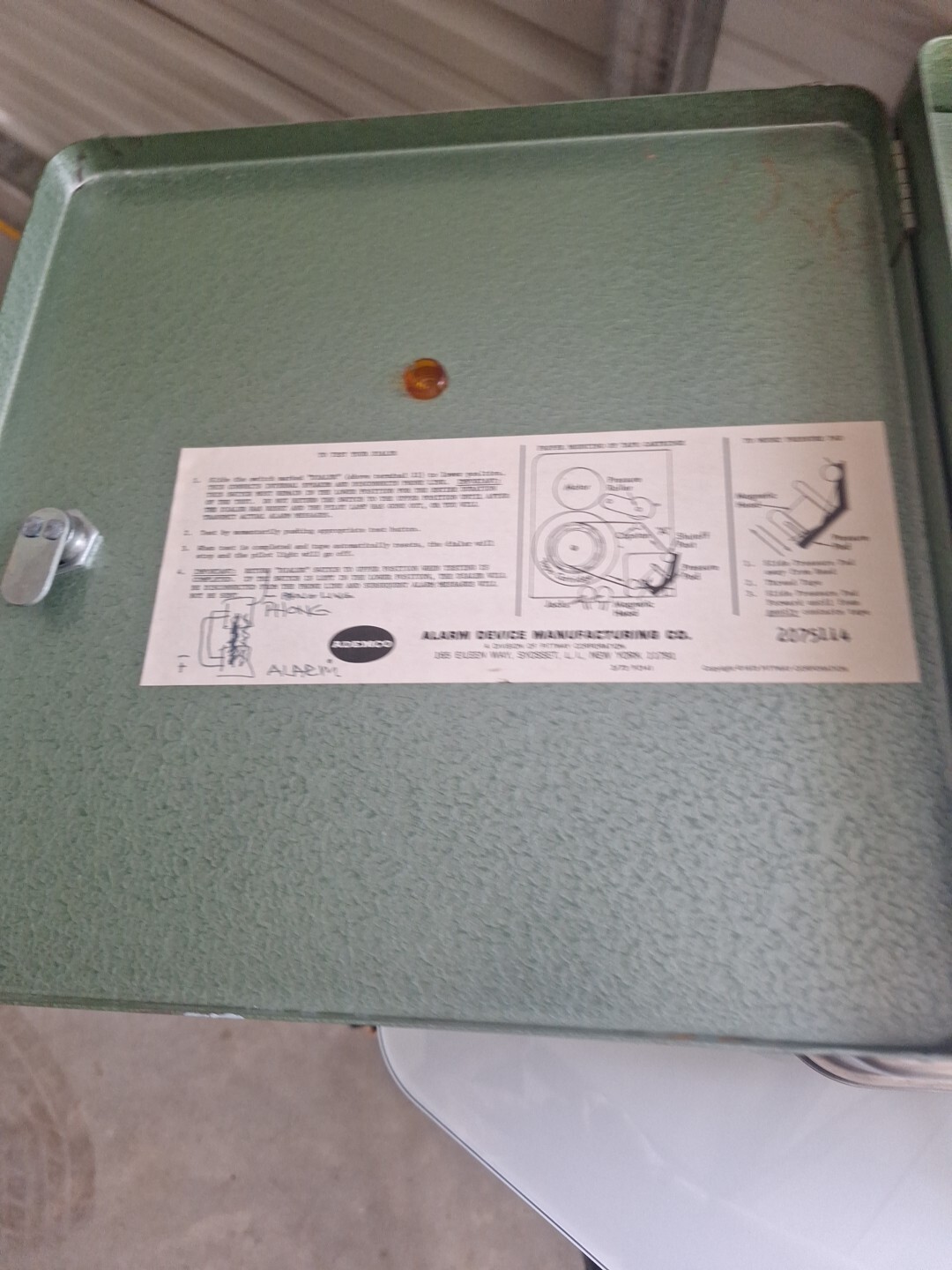 ADEMCO 612 ALARM TELEPHONE DIALER BOX