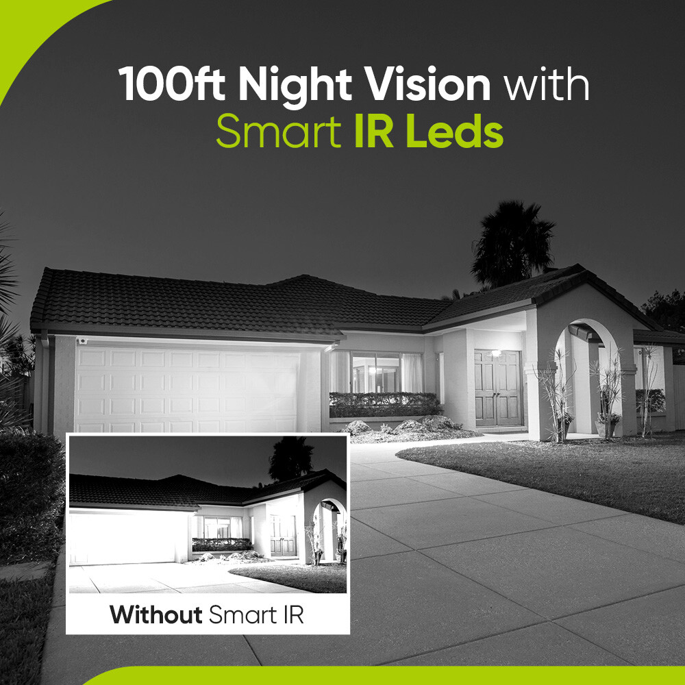 SANNCE 900TVL Wire Security CCTV Camera IR Night Vision fit for Analog DVR IP66