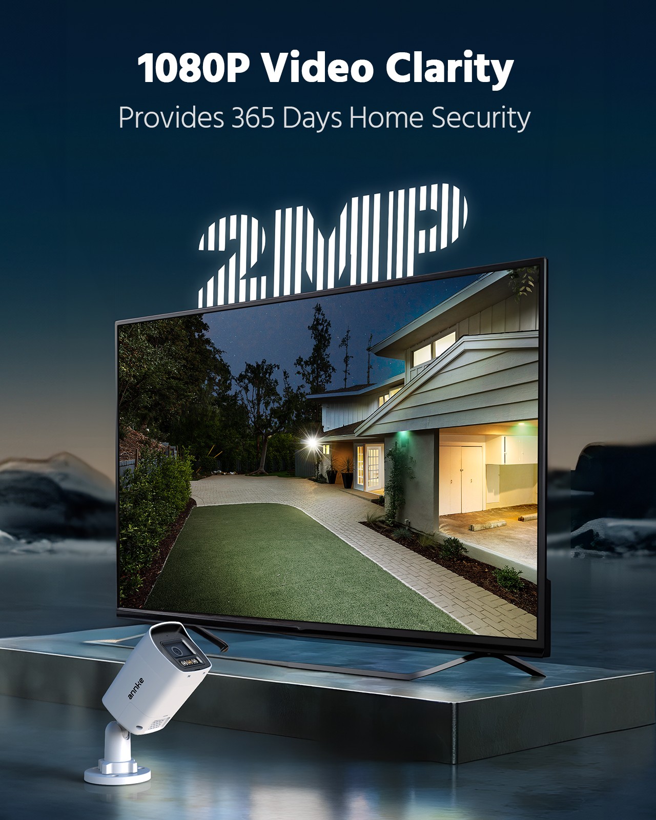 ANNKE 8CH 6MP H.265+ Suveillance NVR Video Recorder Motion Remote Alert