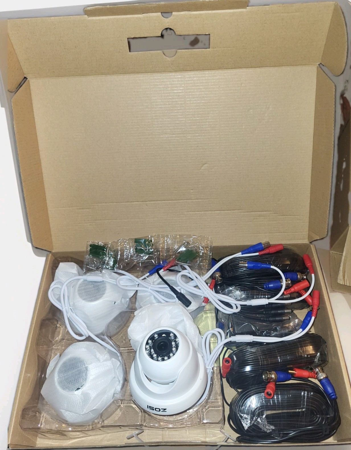 NEW Zosi 8CH Security System w/DVR No HDD ZR08AM/00 4AK-8141AW-US 4AK-2521AW-US