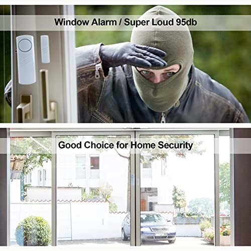 90DB Door Window Alarm – 15 Pack Security Alarms for Kids Safety & Home Protecti