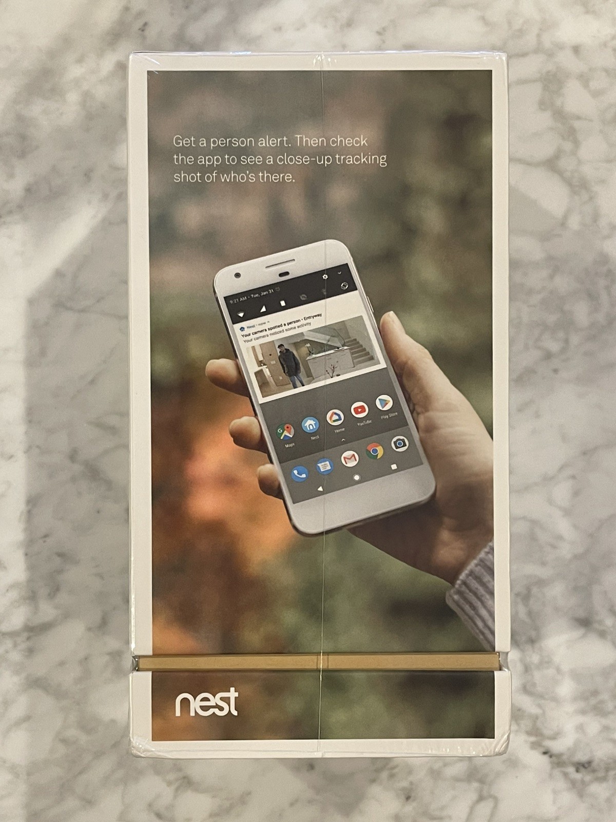 NEST Cam IQ Indoor Smart Security Camera Model NC3100US – Sealed NEW