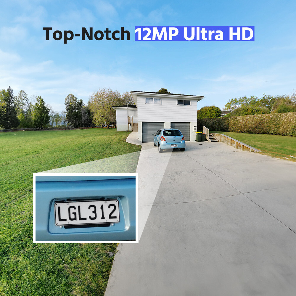 ANNKE UHD 12MP 32CH NVR POE AI CCTV Home Security Video Recorder Smart Playback