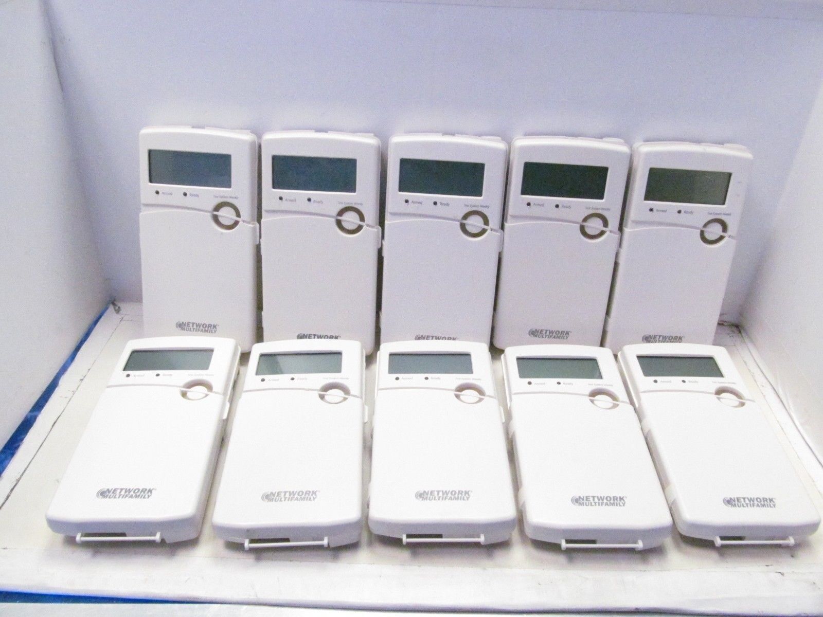 LOT OF 10 GE Network Multifamily 60-874-95R Control Panel S4006 AE6558