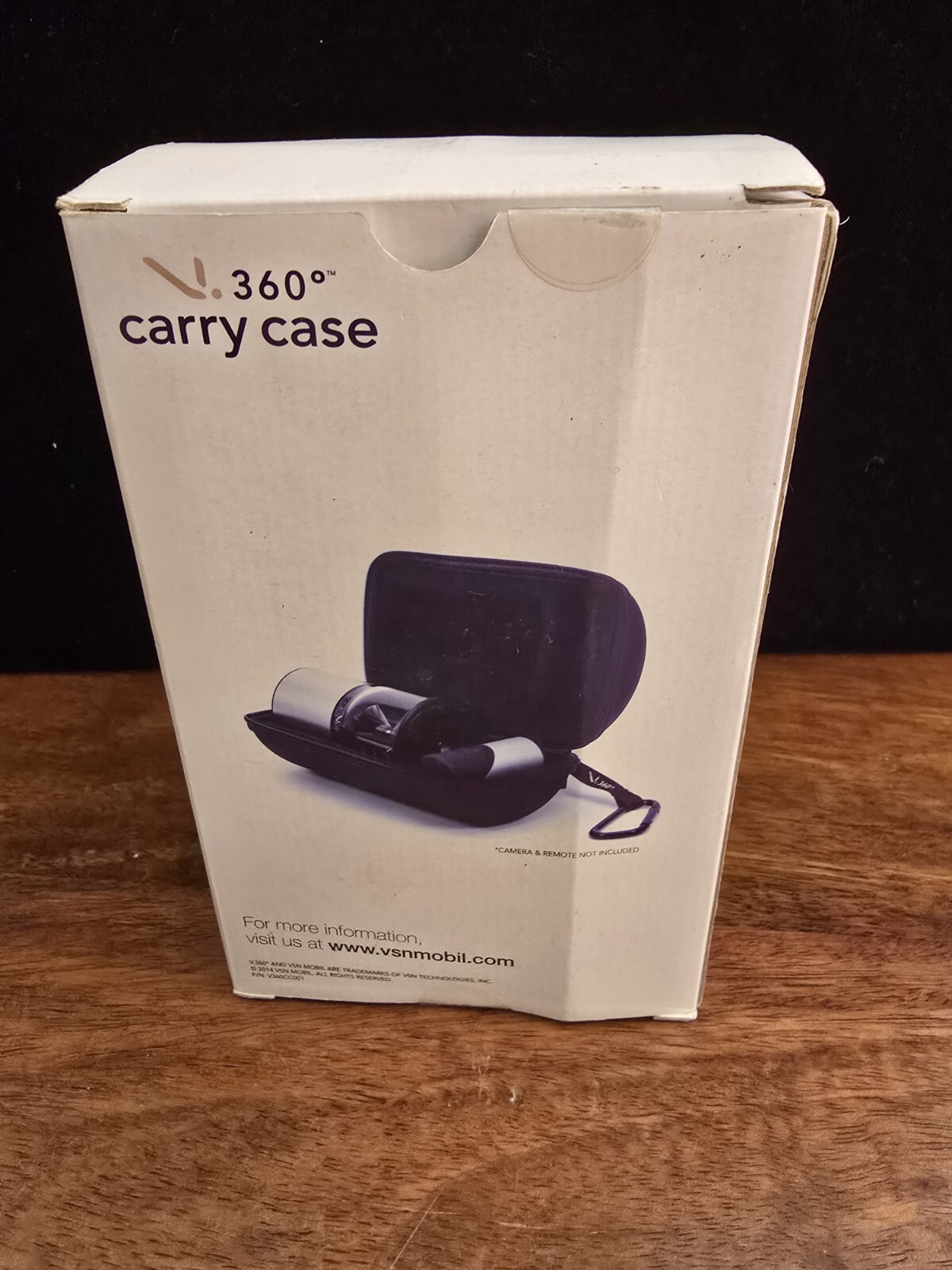 VSN Mobil Remote Control V500 & V.360 Sports HD Video Camera & Carry Case In Box
