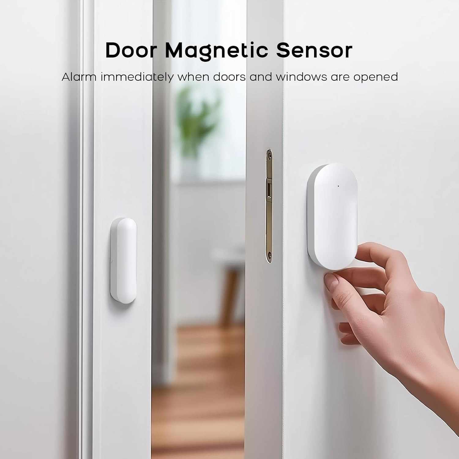 Smart WiFi GSM Alarm System with 99 Zones, No Monthly Fees, Tuya App Control