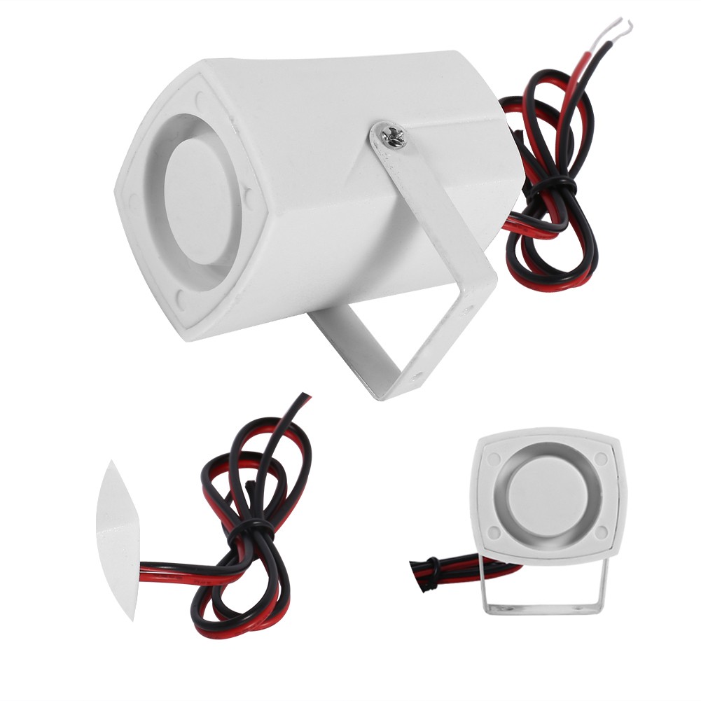 Wired Siren Loud Waterproof Alarm Horn For Home Security Excellent