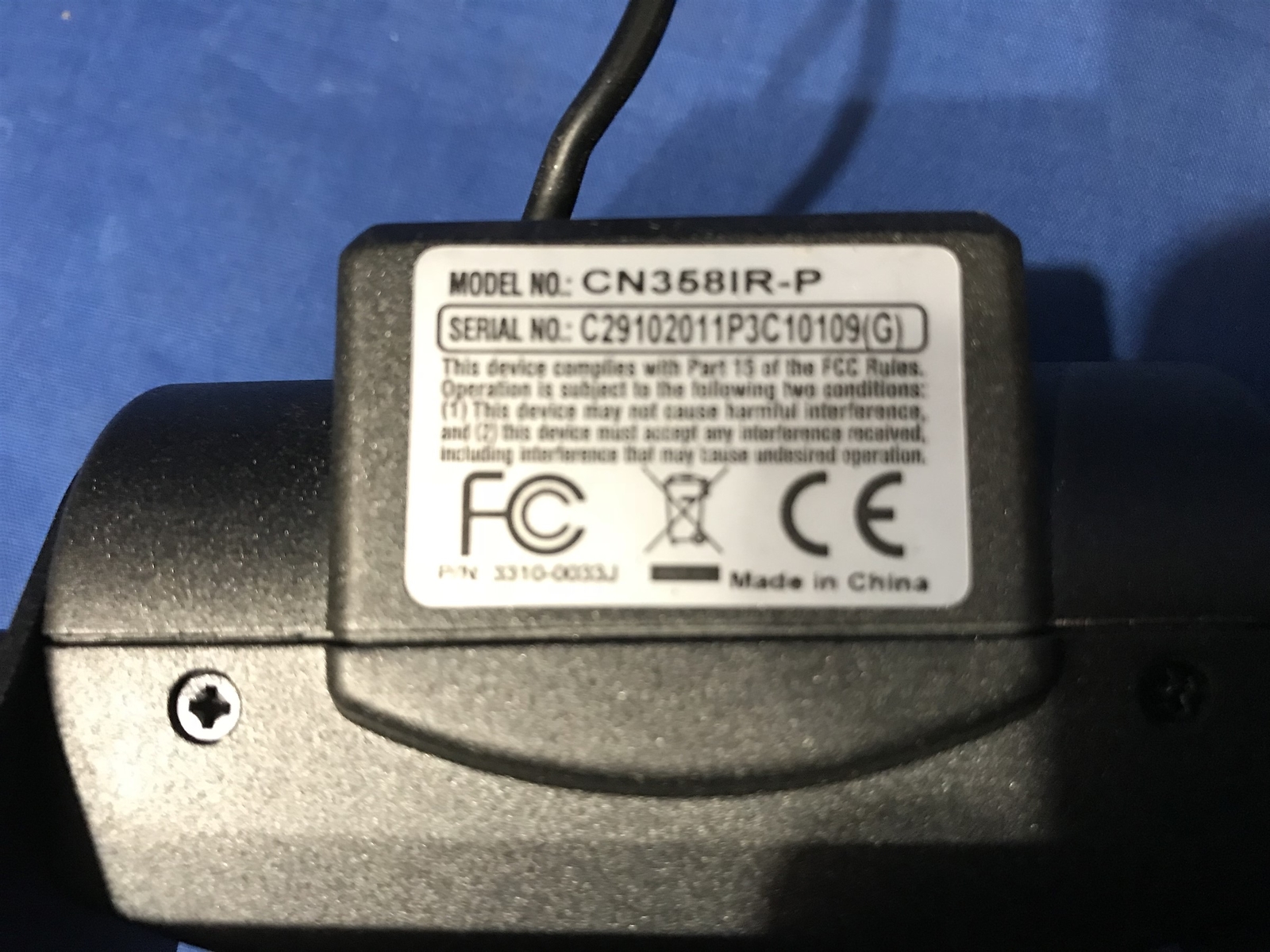 Arbitrator CN358IR-P VIDEO CAMERA CAMCORDER w/bracket Free Shipping US SELLER
