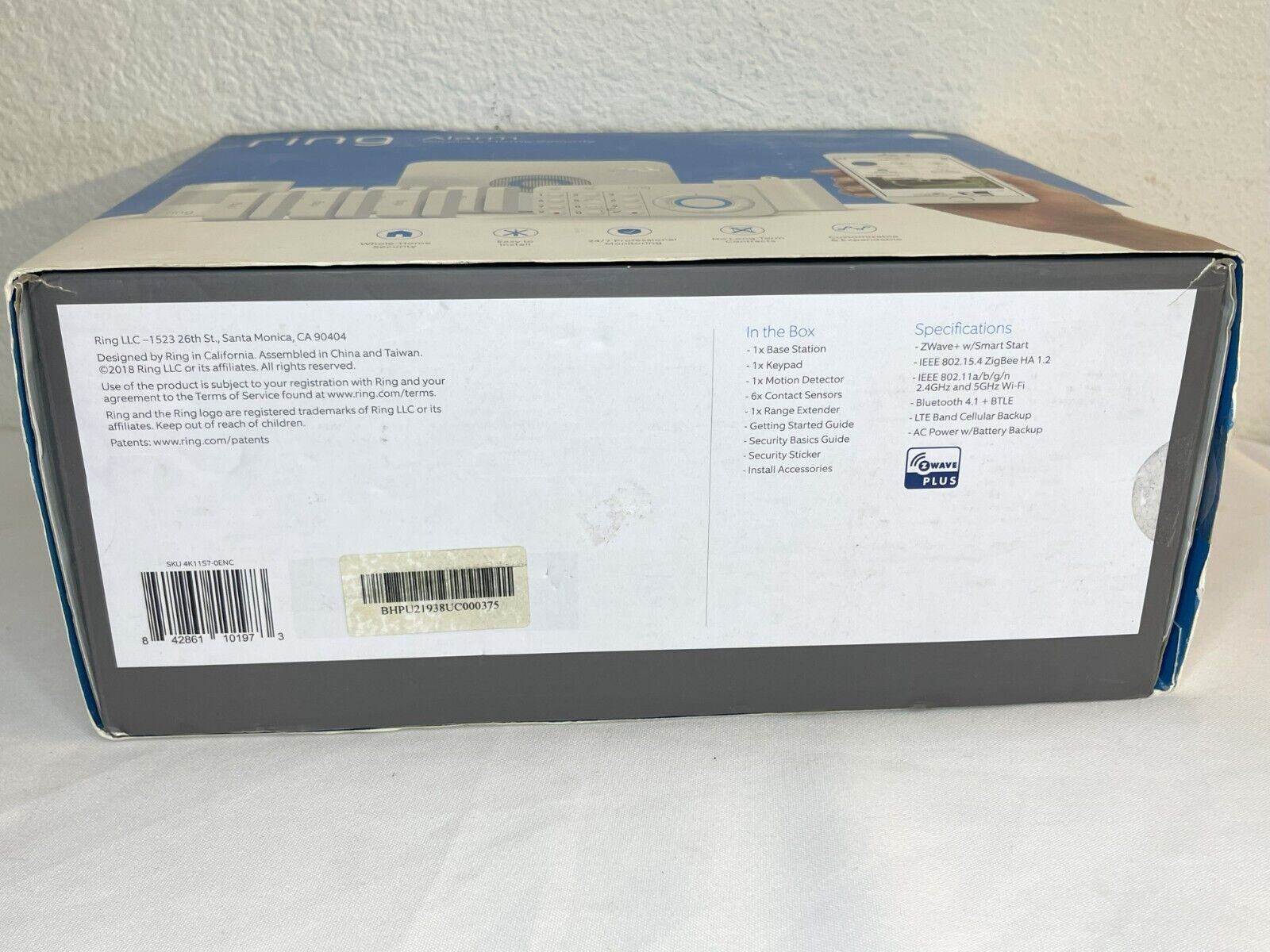 Ring Alarm Wireless Security Kit Home System 10 Piece – Authentic New Display