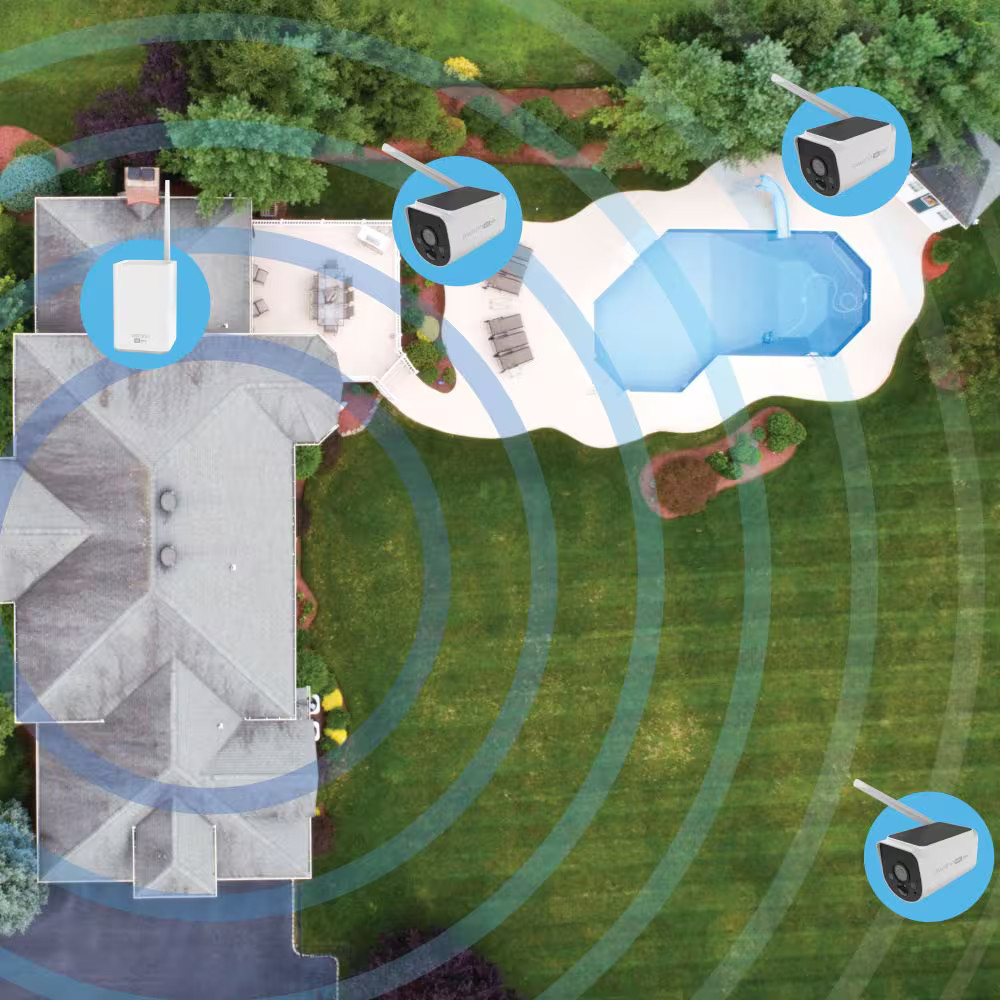 Swann – MaxRanger Version 2 4K Solar Wireless Security System W/ Base Station…
