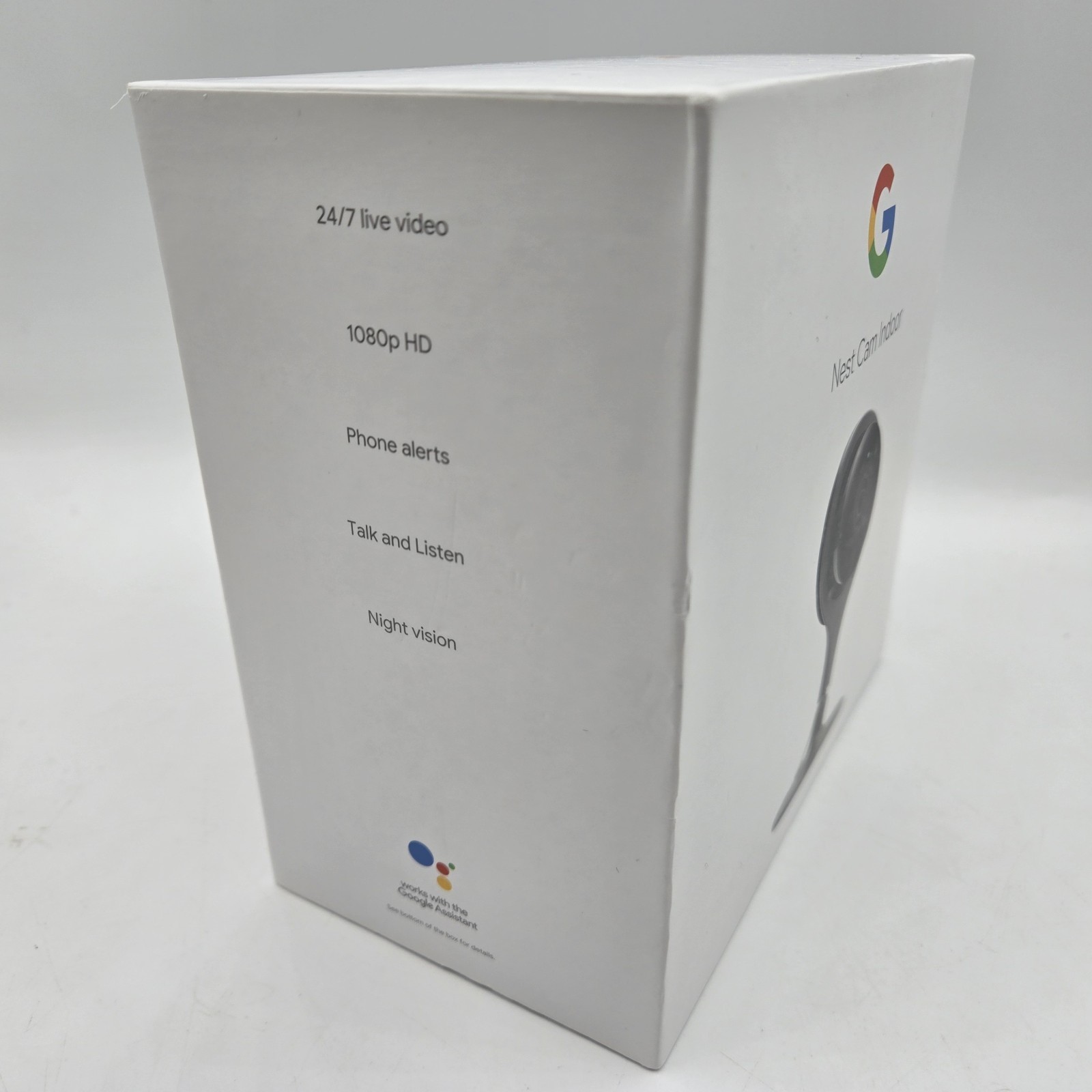 New Open Box Google Nest A0005 NC1102ES Cam Indoor Security Camera 1st Gen – NIB