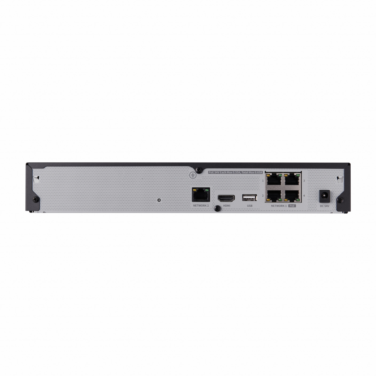 Hanwha Techwin ARN-410S Wisenet ASeries 4CH PoE NVR Security Recorder – NEW!