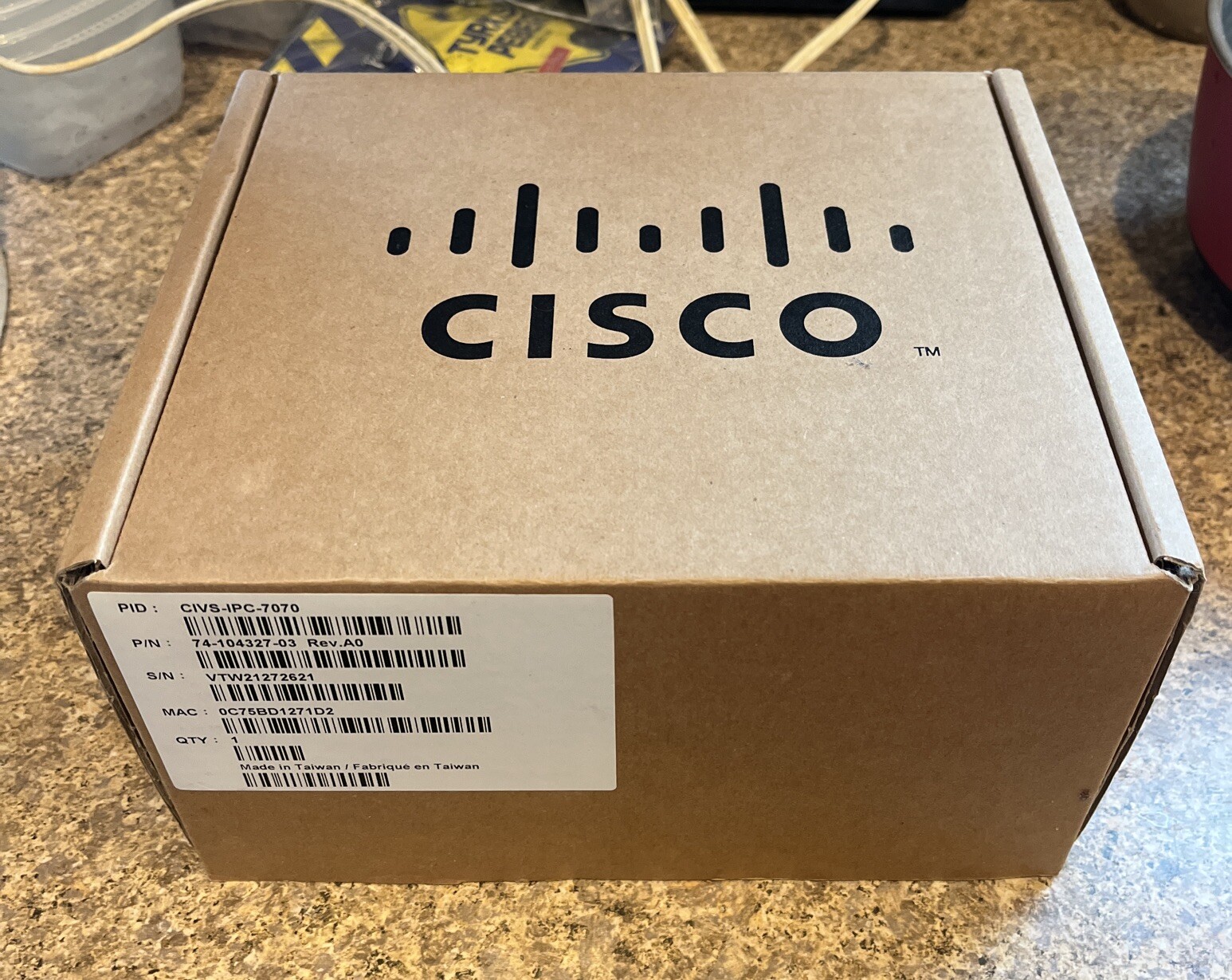 NEW Cisco Video Surveillance 7070 IP Camera CIVS-IPC-7070 Open Box