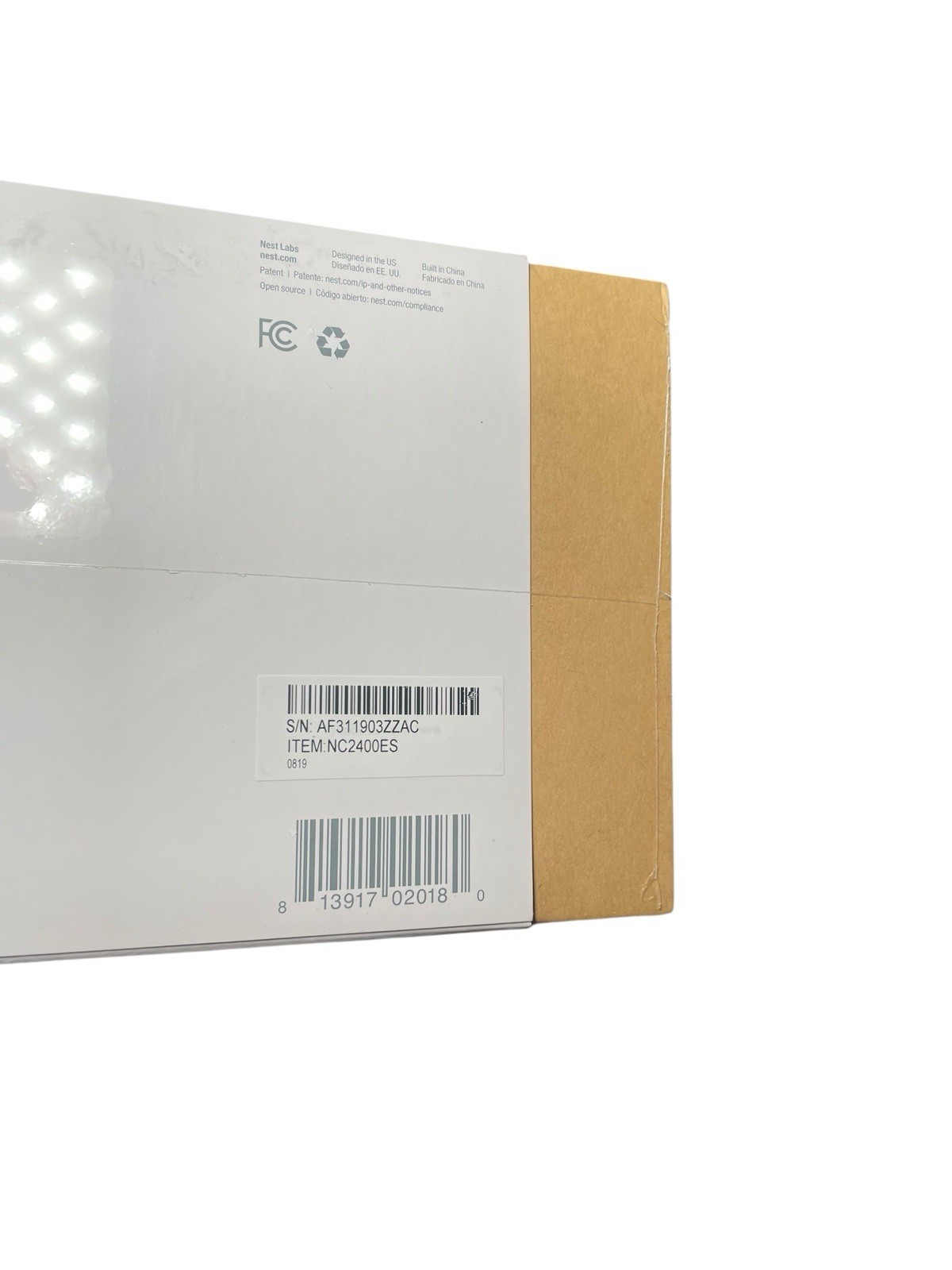 NEST Cam Outdoor Smart Security Camera (2-Pack) NC2400ES – Sealed NEW