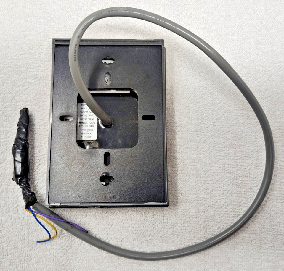 Schlage HID iCLASS Card Reader with Keypad Part/Model # RK40C