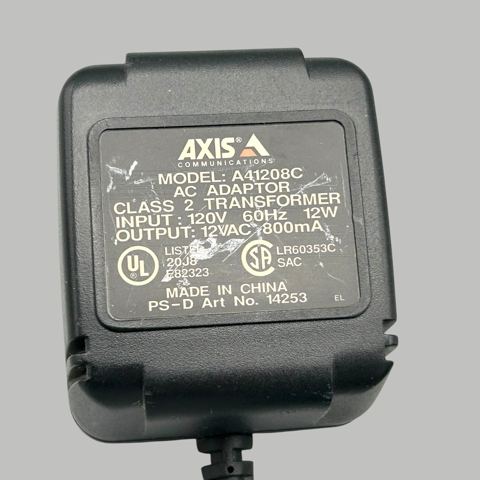 Axis 2191 Audio Module w/ Power Cord Used Good Condition Ships Quickly