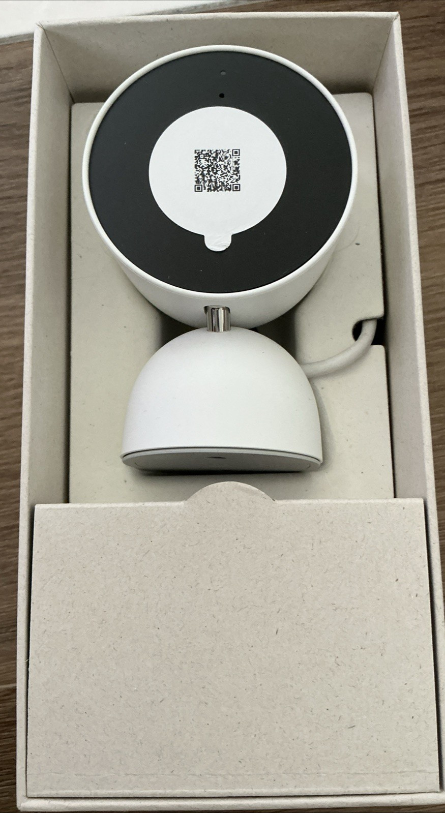 Google Nest Cam Indoor (Wired, 3rd Gen) – Security Camera, 2K Video & Gemini, Ni