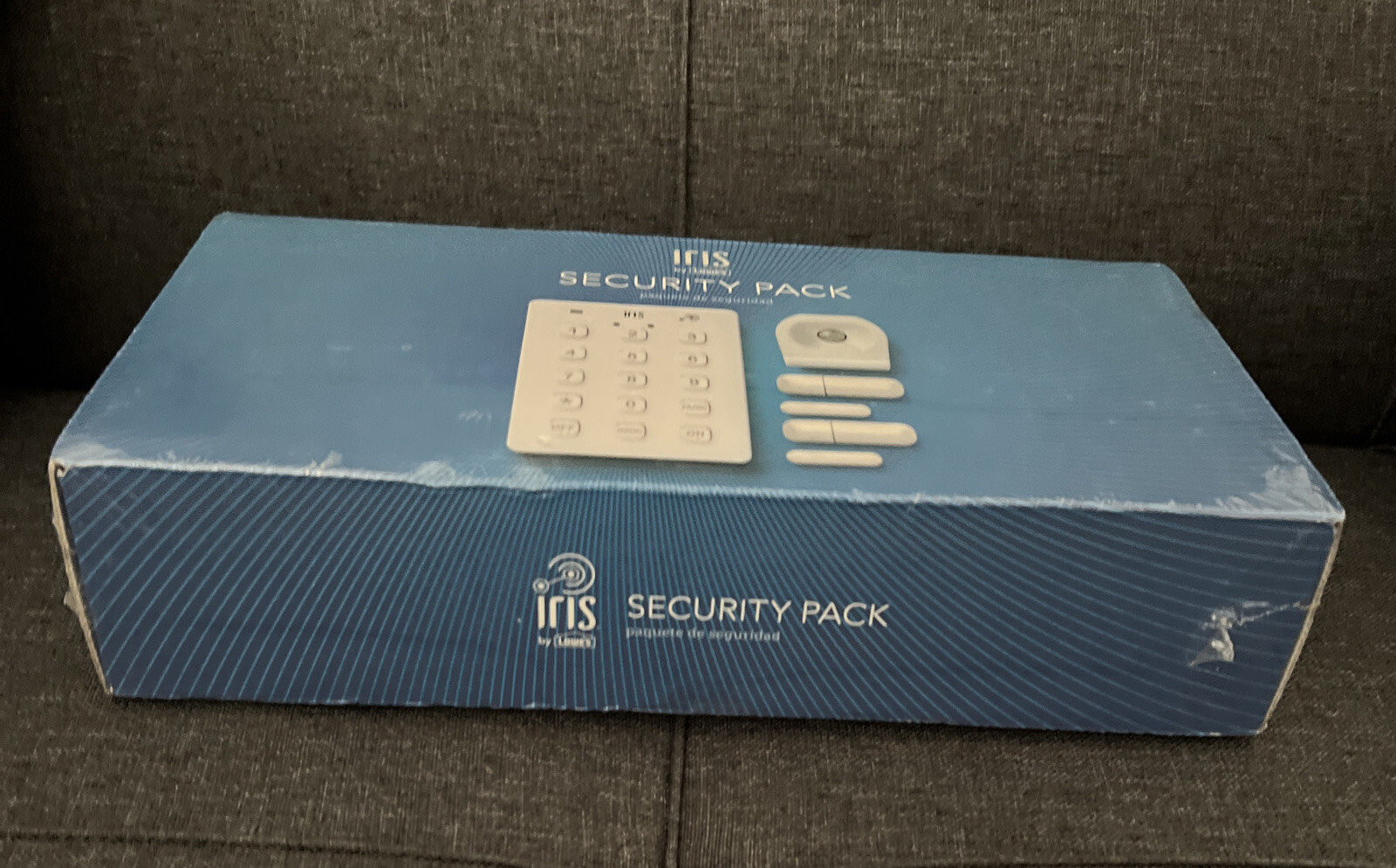 Iris 9403-L White Greater Immediate Alert Valuable Areas Home Security Pack
