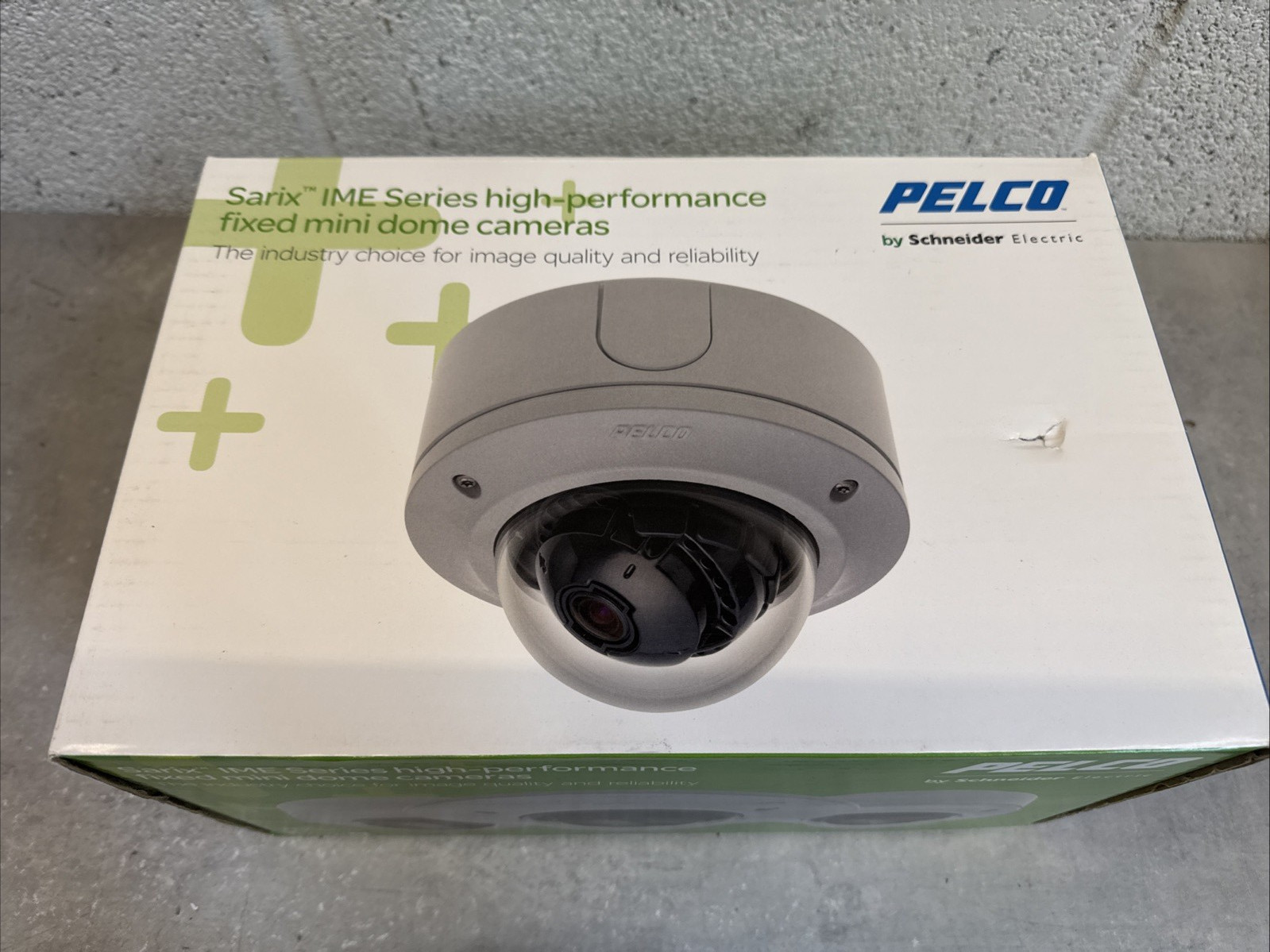 New Open Box – Pelco IME119-1ES SARIX Fixed Dome Camera | Sarix IME Series