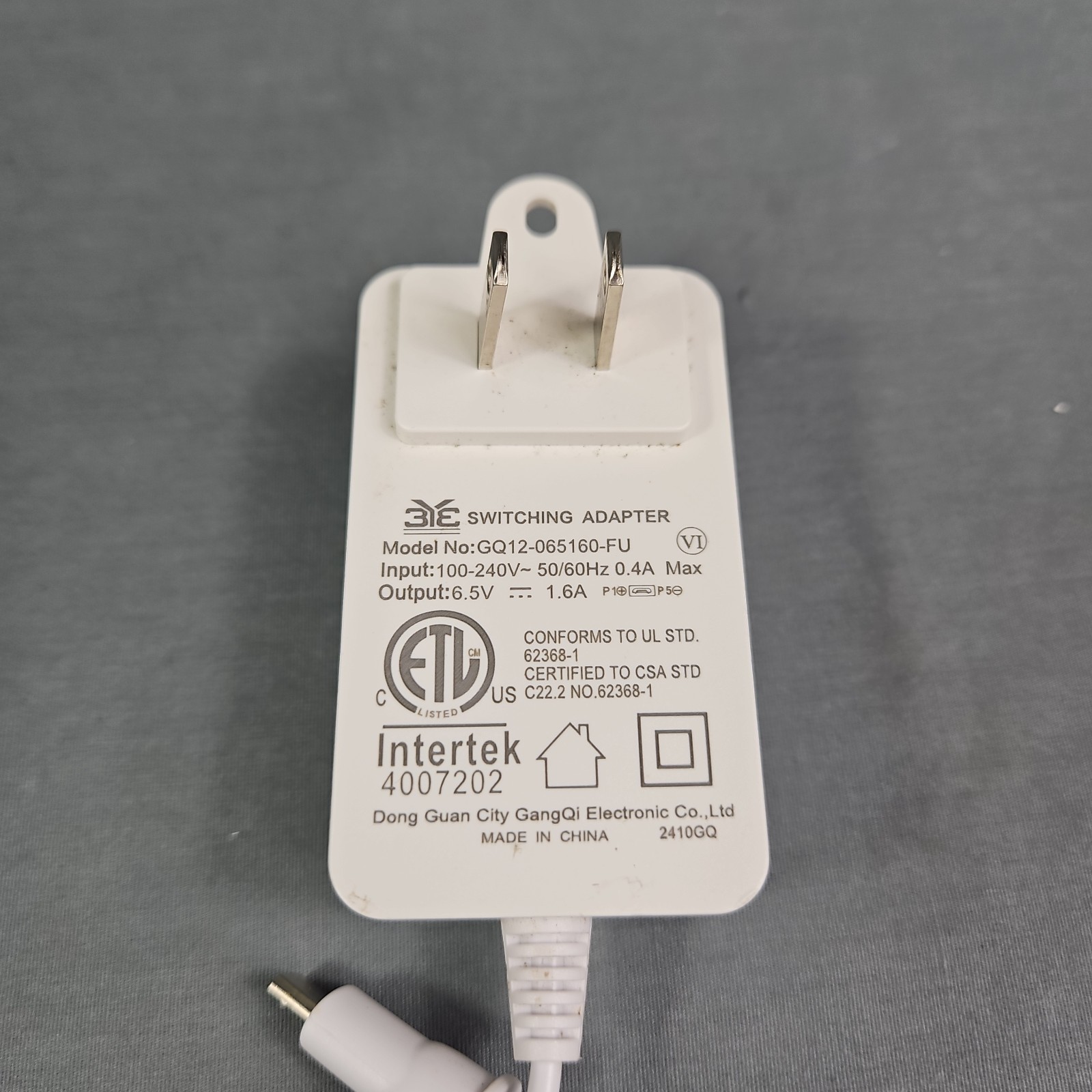 SimpliSafe SSBS3 Home Security Base Station Only With Power Cord