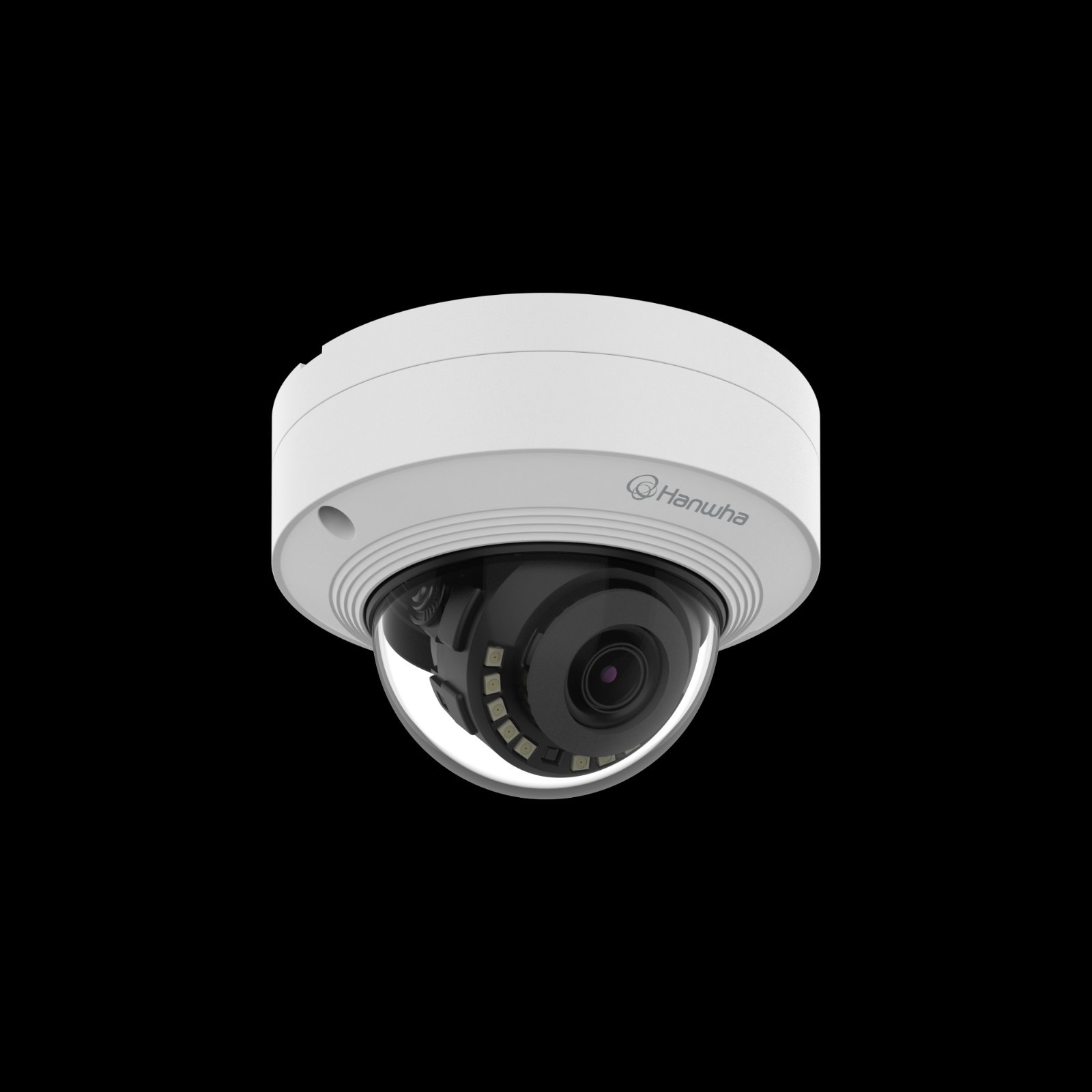 Hanwha Techwin QNV-C9011R 4K IR Outdoor AI IP Security Camera fixed lens