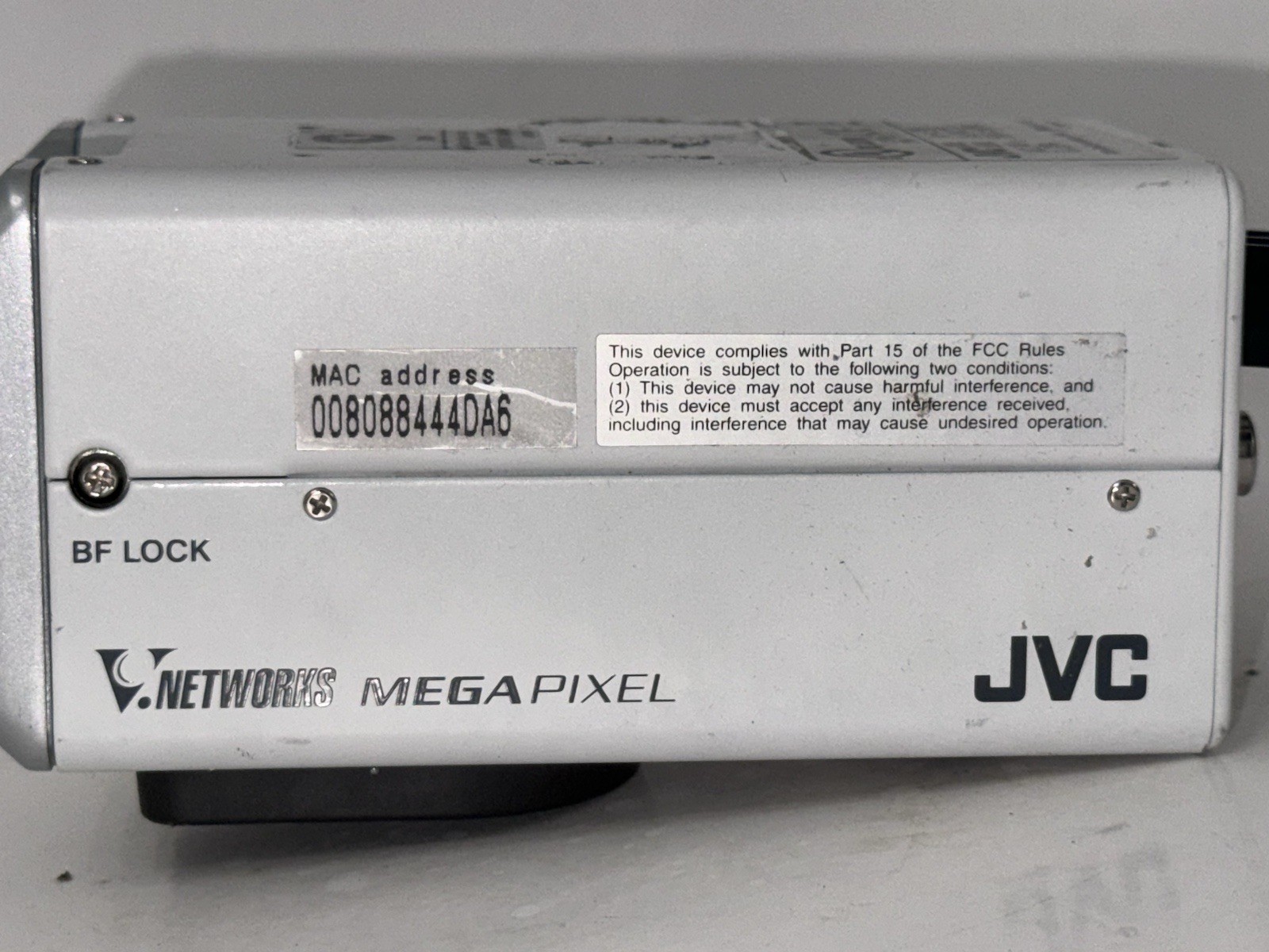 “LOT OF 8” JVC NETWORKS IRIS MEGA PIXEL VN-X35U