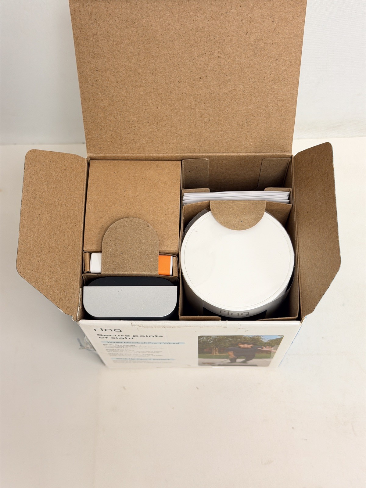 Ring Doorbell Pro w/ Stick Up Cam Night Vision and 2 Way Audio