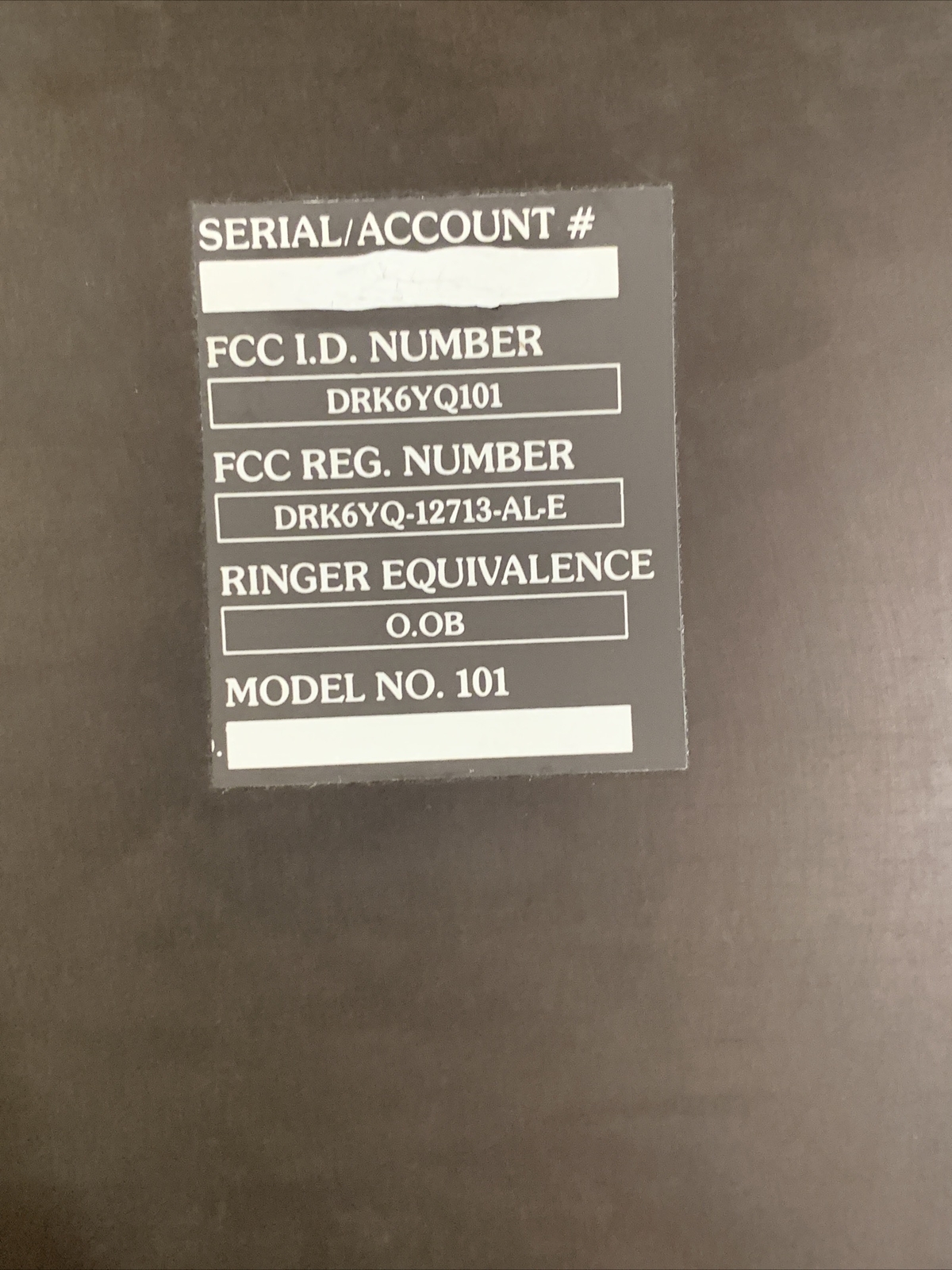 Vintage Security Control Panel – Knight Protective Industries Model 101, Burglar