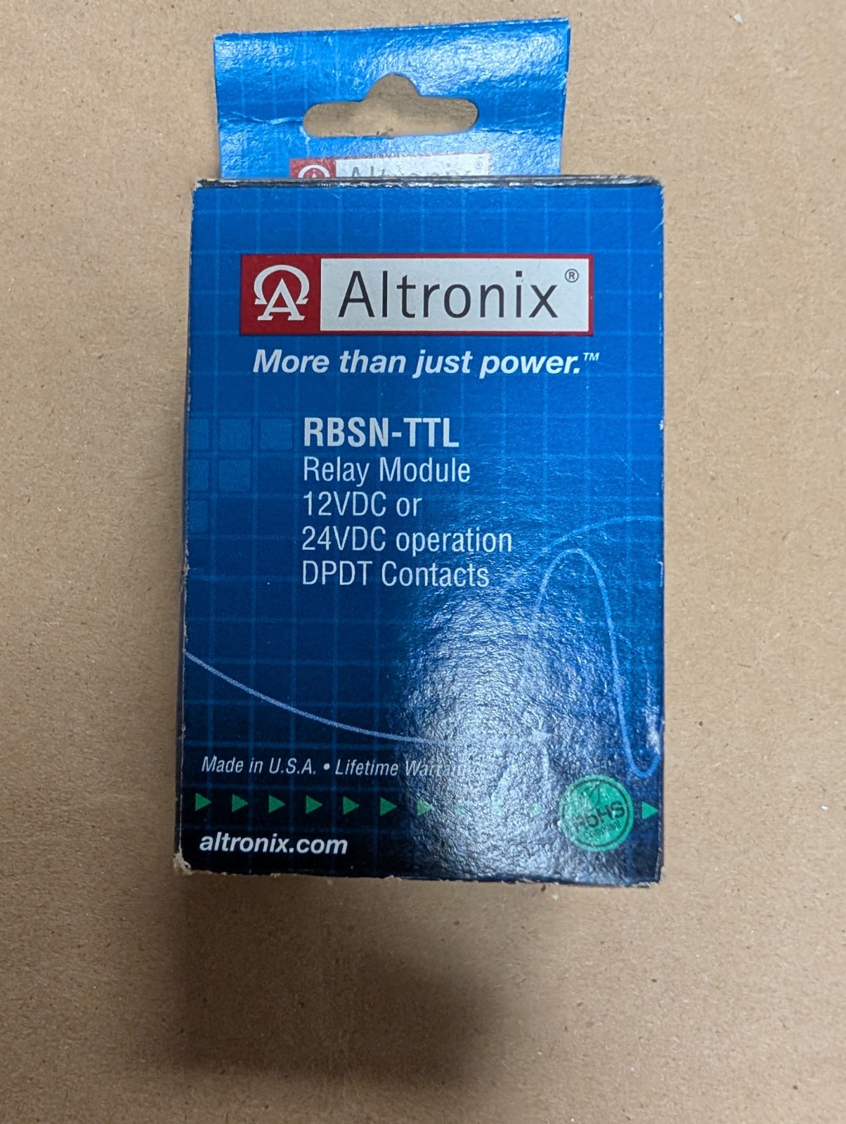 LOT OF 2 – Altronix Relay Module 12V OR 24VDC RBSN – LOT OF 2
