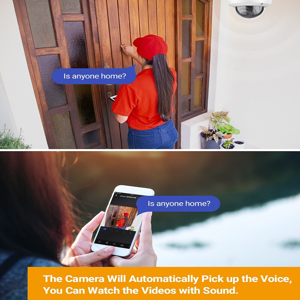 ANNKE 8MP CCTV Security IP Dome Camera