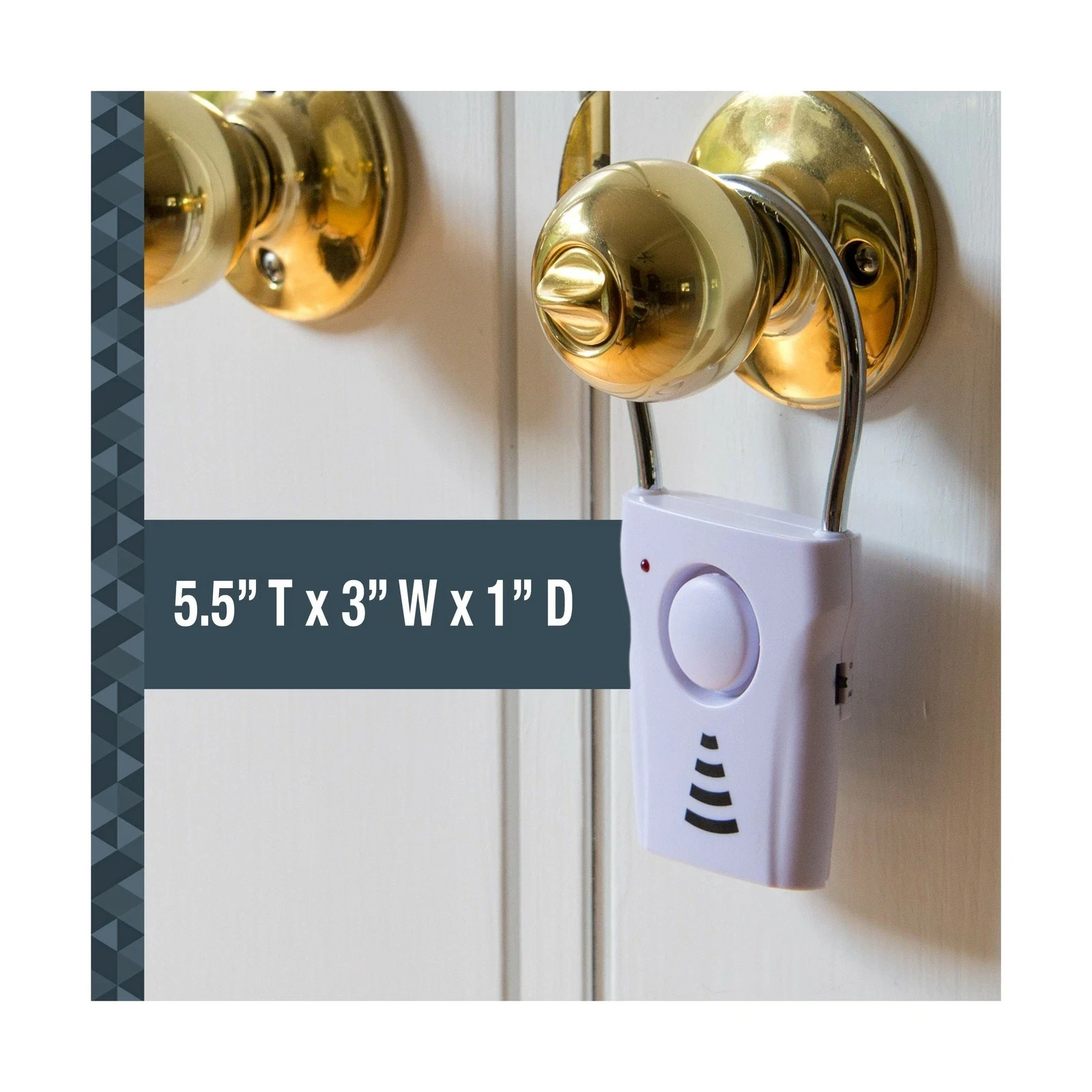 Door Handle Alarm 110dB Loud Wireless Home Travel Security