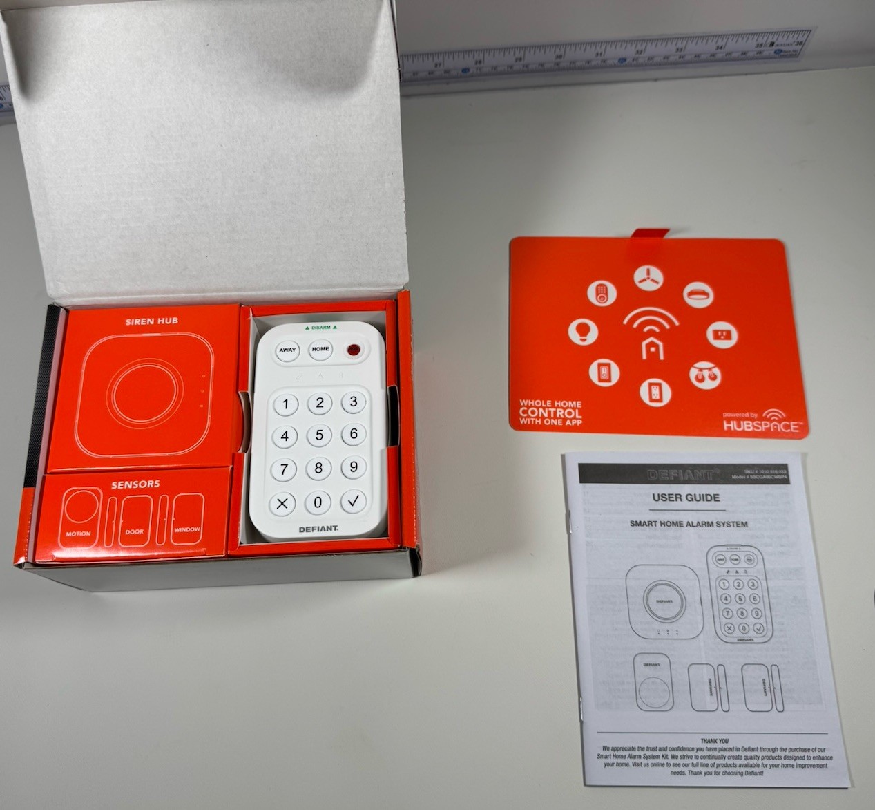 Defiant Smart Home Alarm System Powered by Hubspace