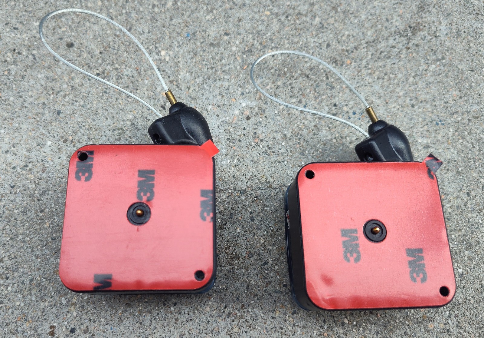 2Pcs Mouse Trap Alarm System 95+ dB Alarm Pull Bx Cord CIS SECURITY
