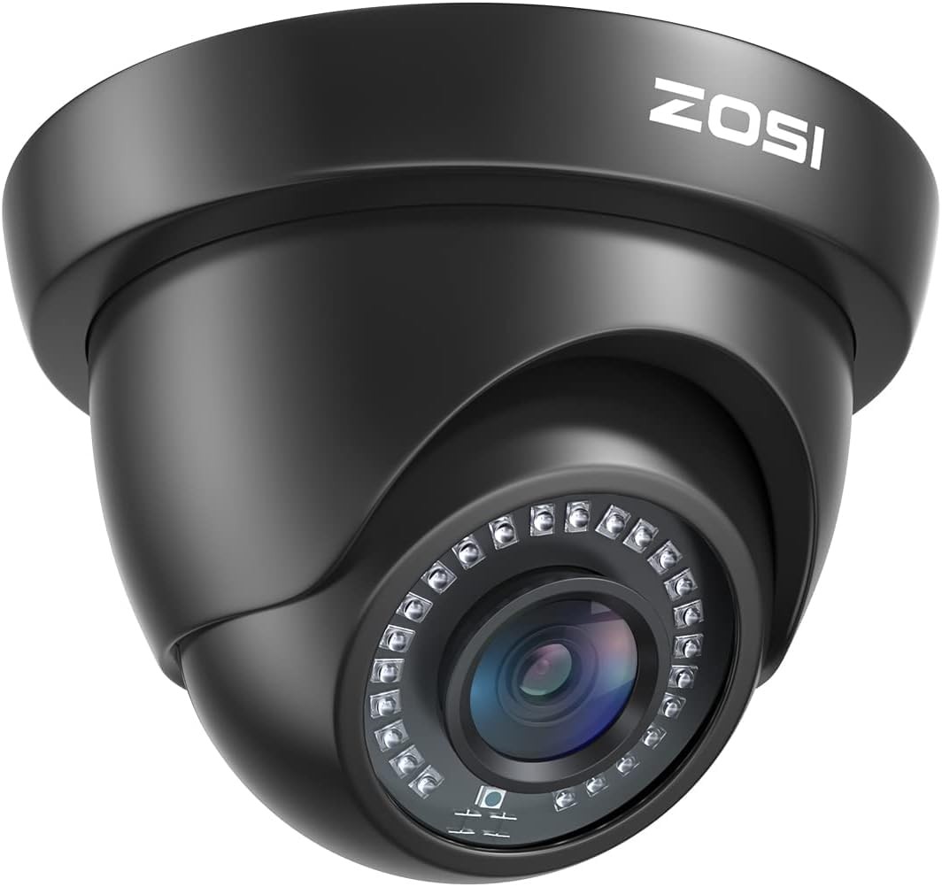 1080P HD Security Camera Indoor Outdoor,1920TVL 2.0MP 4-in-1 HD TVI/CVI/AHD/C…