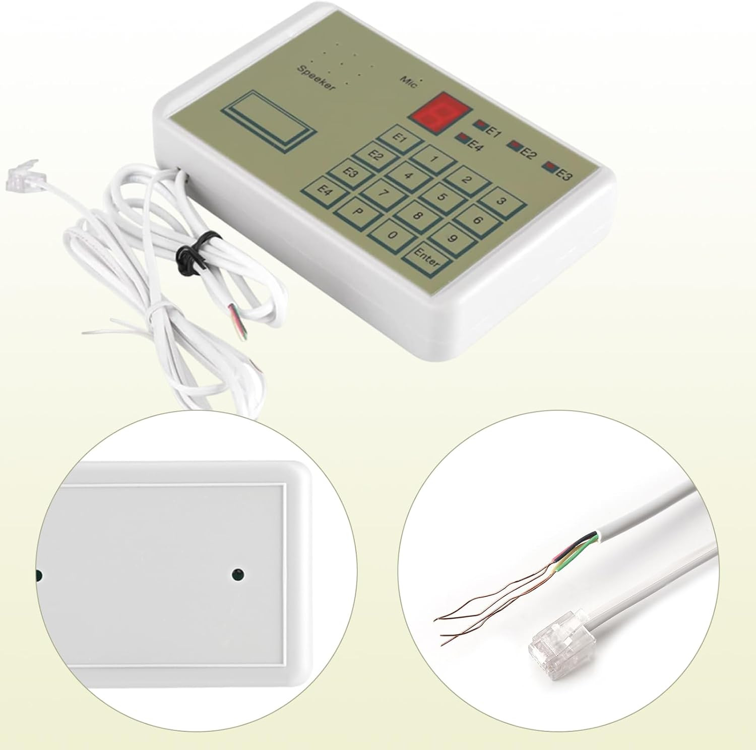 Telephone Voice Dialer, Voice Dialer Alarm Wired Telephone Voice Auto Dialer Bur