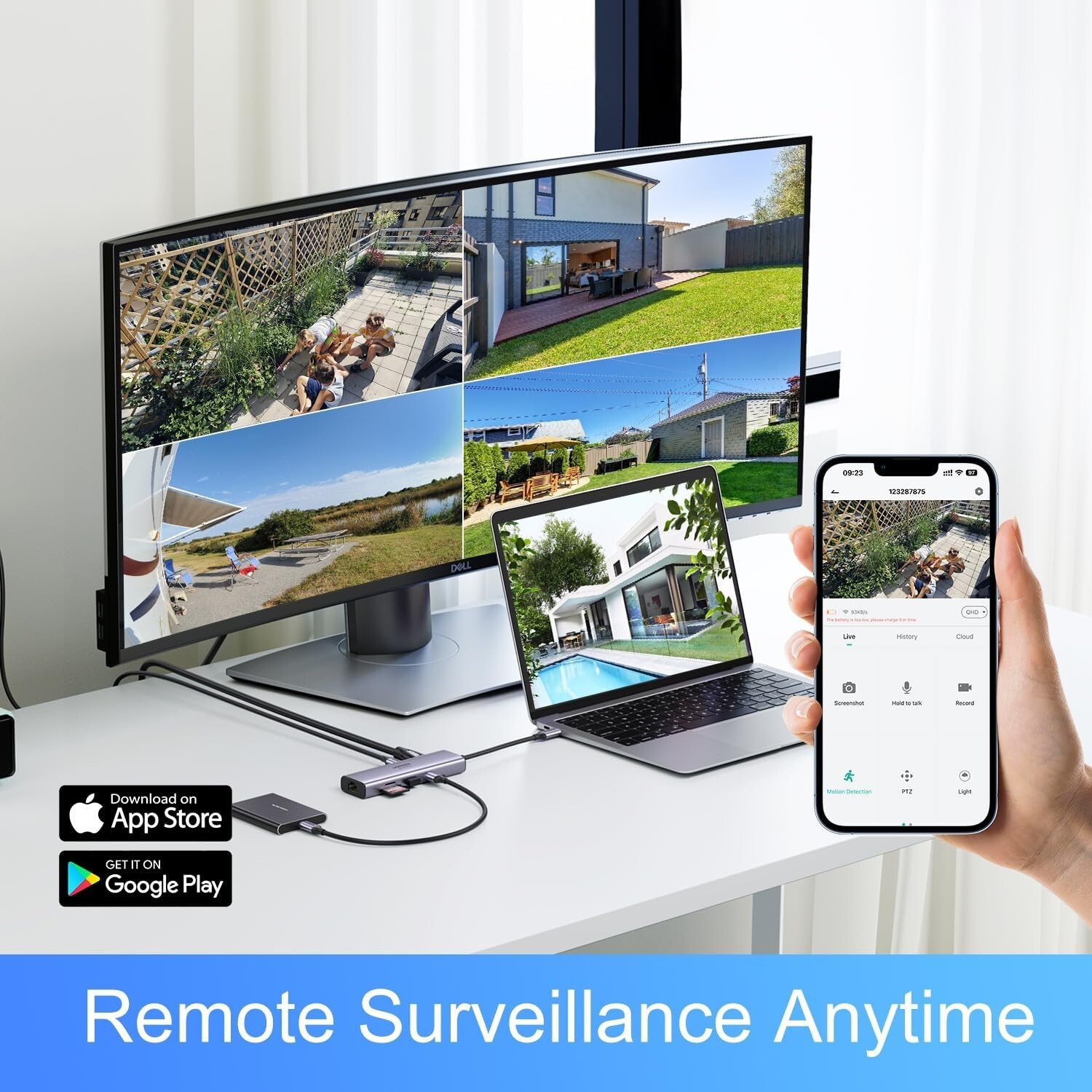3MP WIFI IP 2K NVR Outdoor Wireless Security Camera System CCTV Audio NVR kit
