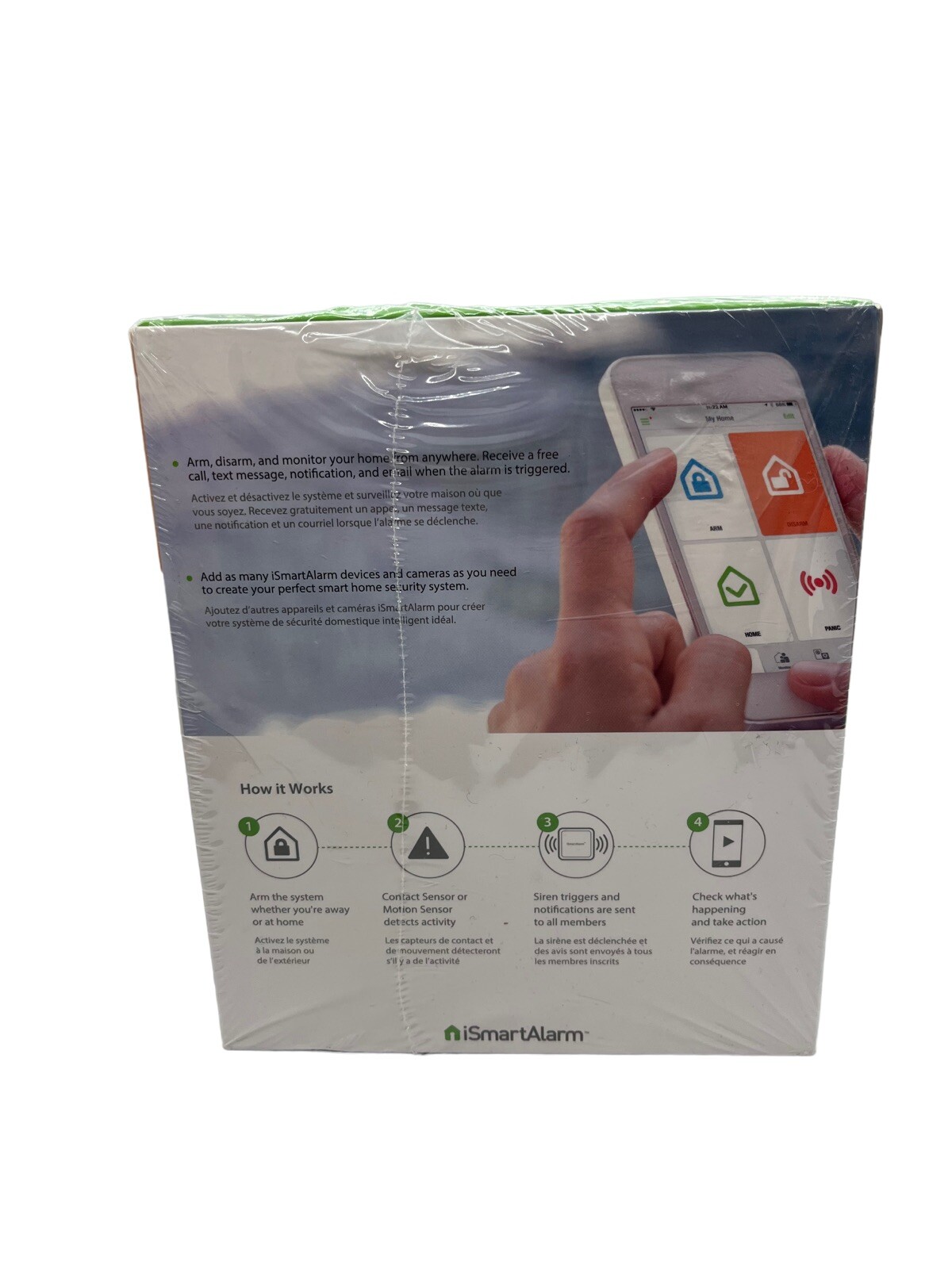 New ISmartAlarm Smart Home Security System Starter Package