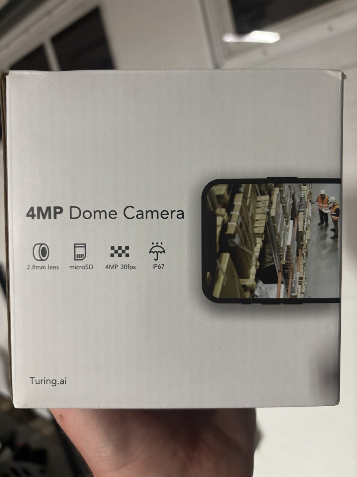 Turing Smart Series Lot- 8-Channel NVR ( No Bridge/cords) + Dome Camera+ 4MP PTZ