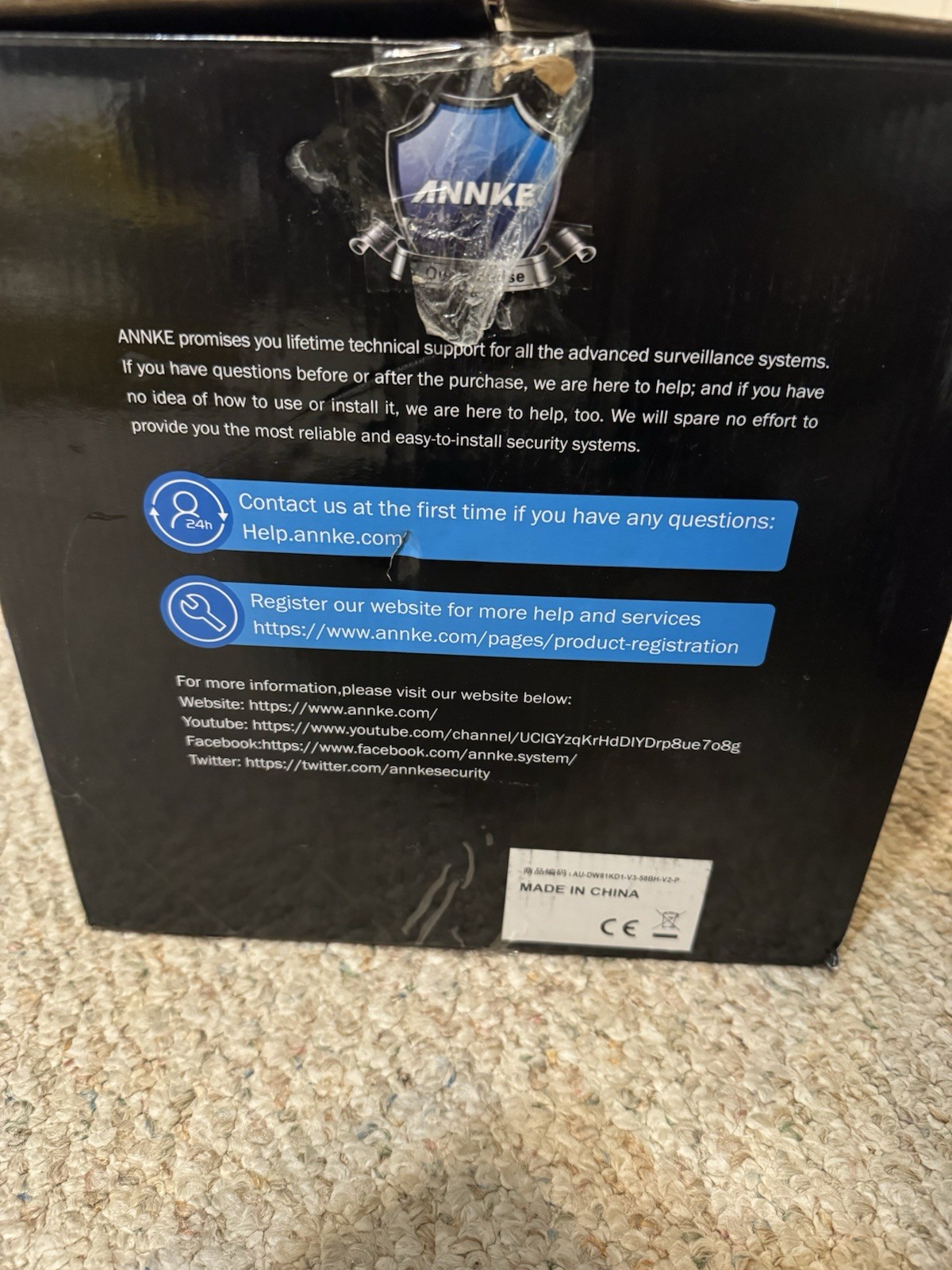 ANNKE 3K Lite 8 Security Camera System Outdoor with AI Human/Vehicle Detection