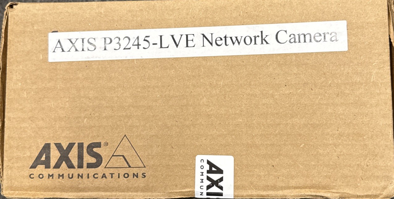 Axis 01593-001 P3245-LVE Outdoor Fixed Dome Camera FACTORY SEALED