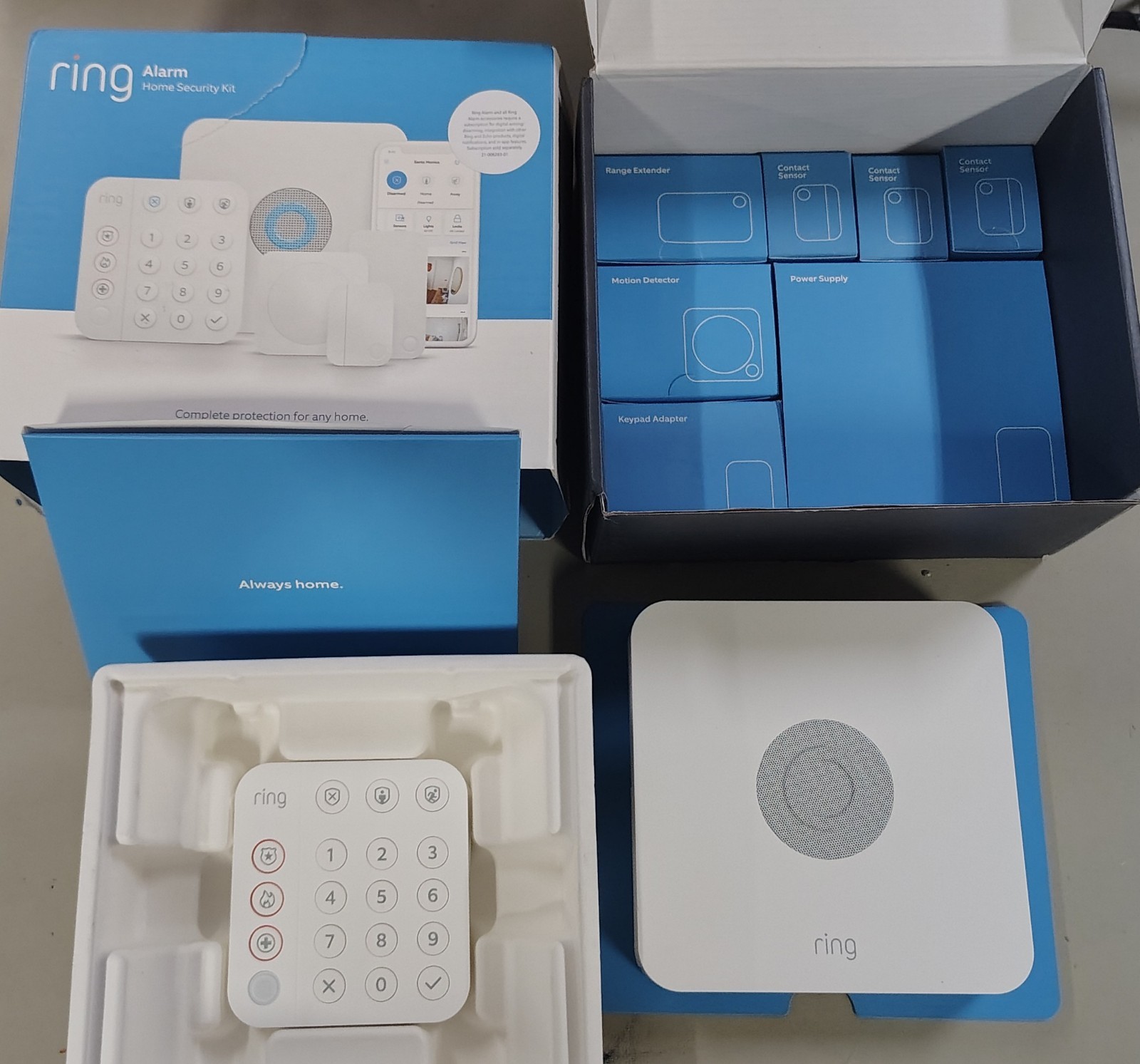 Ring Alarm 8-Piece Kit Home Security System – Works with Alexa